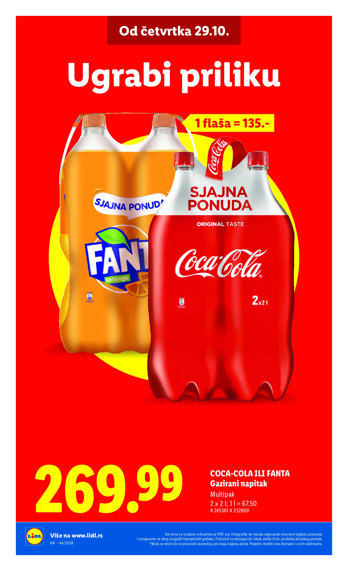 Lidl katalog akcija strana 12 – važi od 29.10. do 4.11.2026.