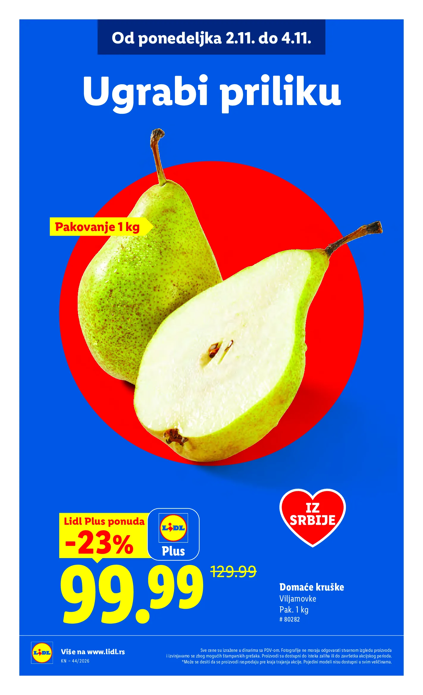 Lidl katalog akcija strana 14 – važi od 29.10. do 4.11.2026.
