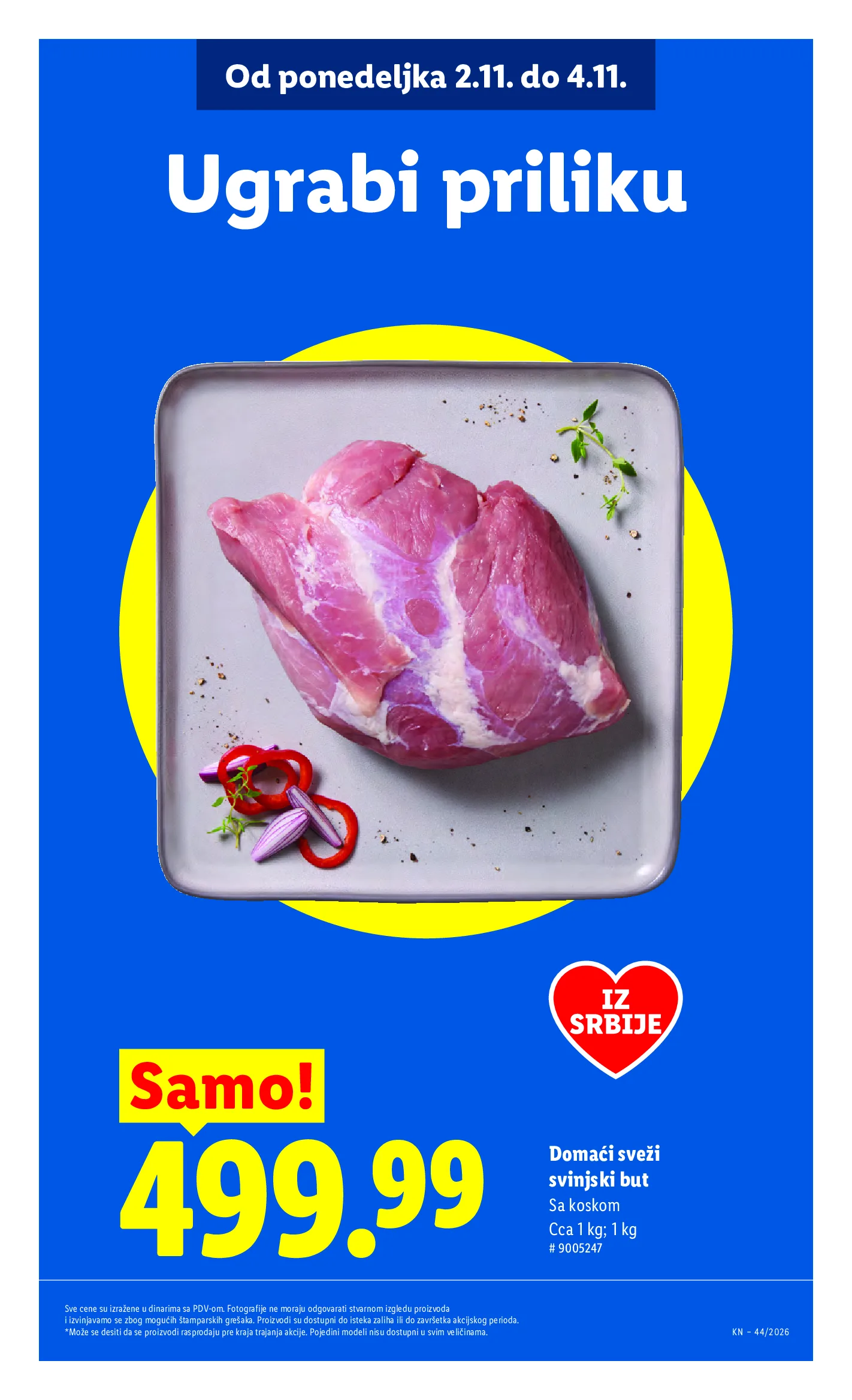 Lidl katalog akcija strana 15 – važi od 29.10. do 4.11.2026.