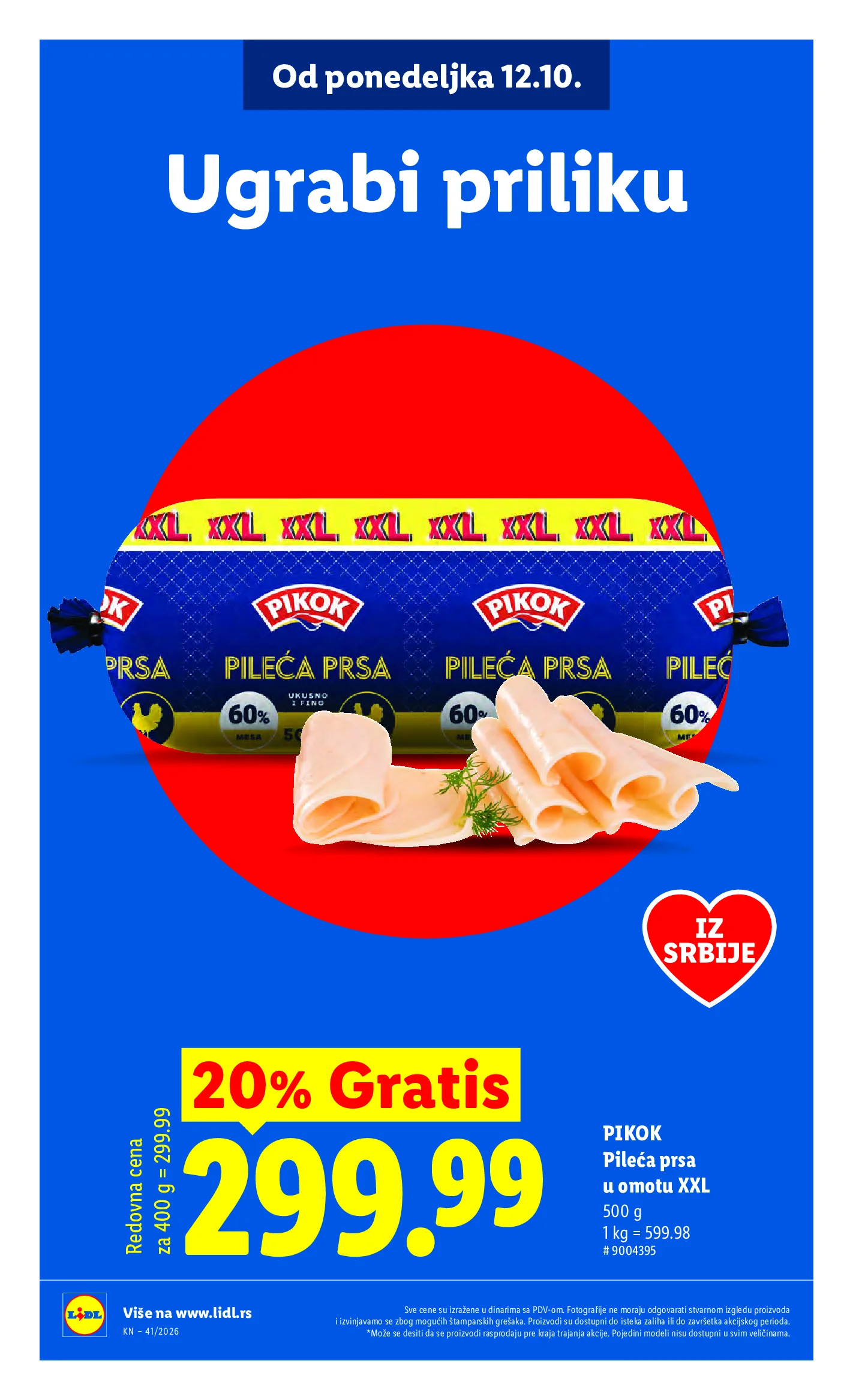 Lidl katalog akcija strana 18 – važi od 8.10. do 14.10.2026.