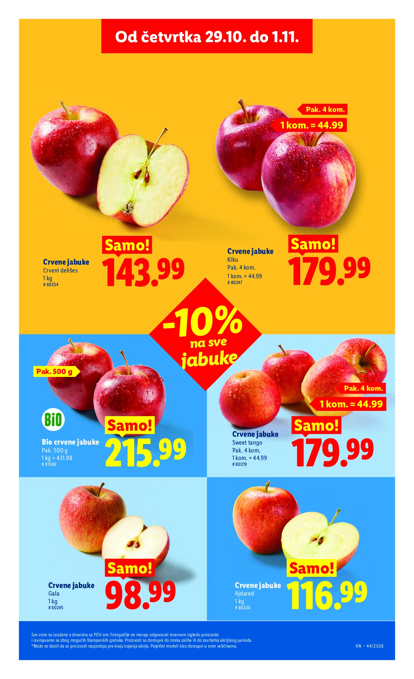Lidl katalog akcija strana 19 – važi od 29.10. do 4.11.2026.