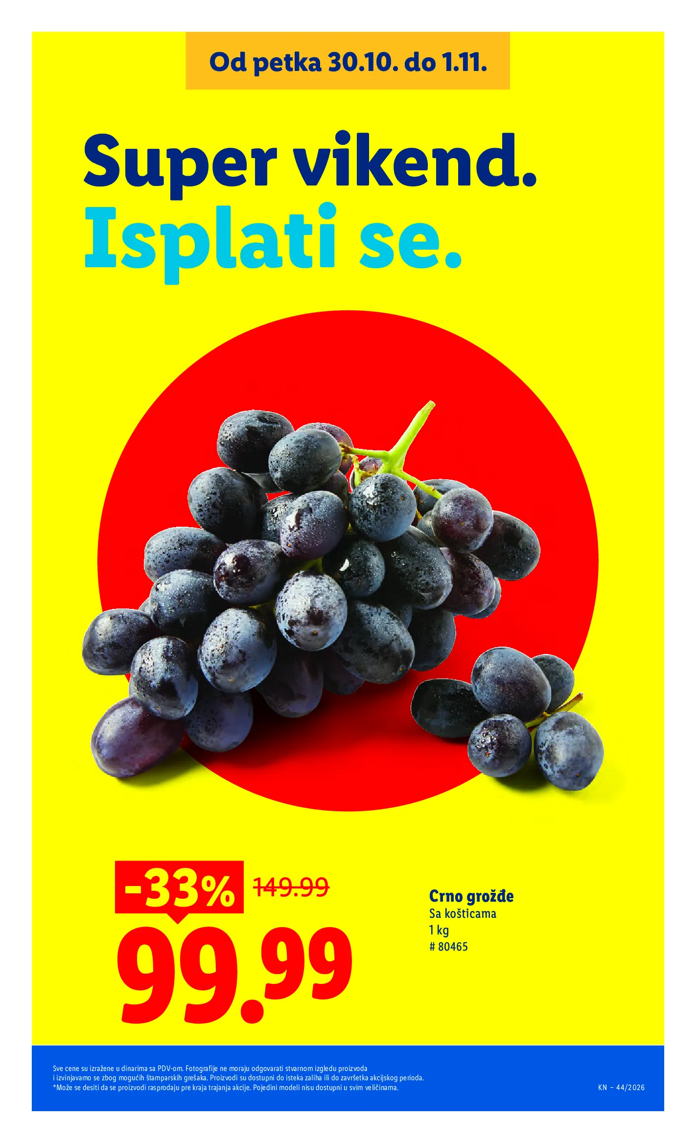 Lidl katalog akcija strana 21 – važi od 29.10. do 4.11.2026.