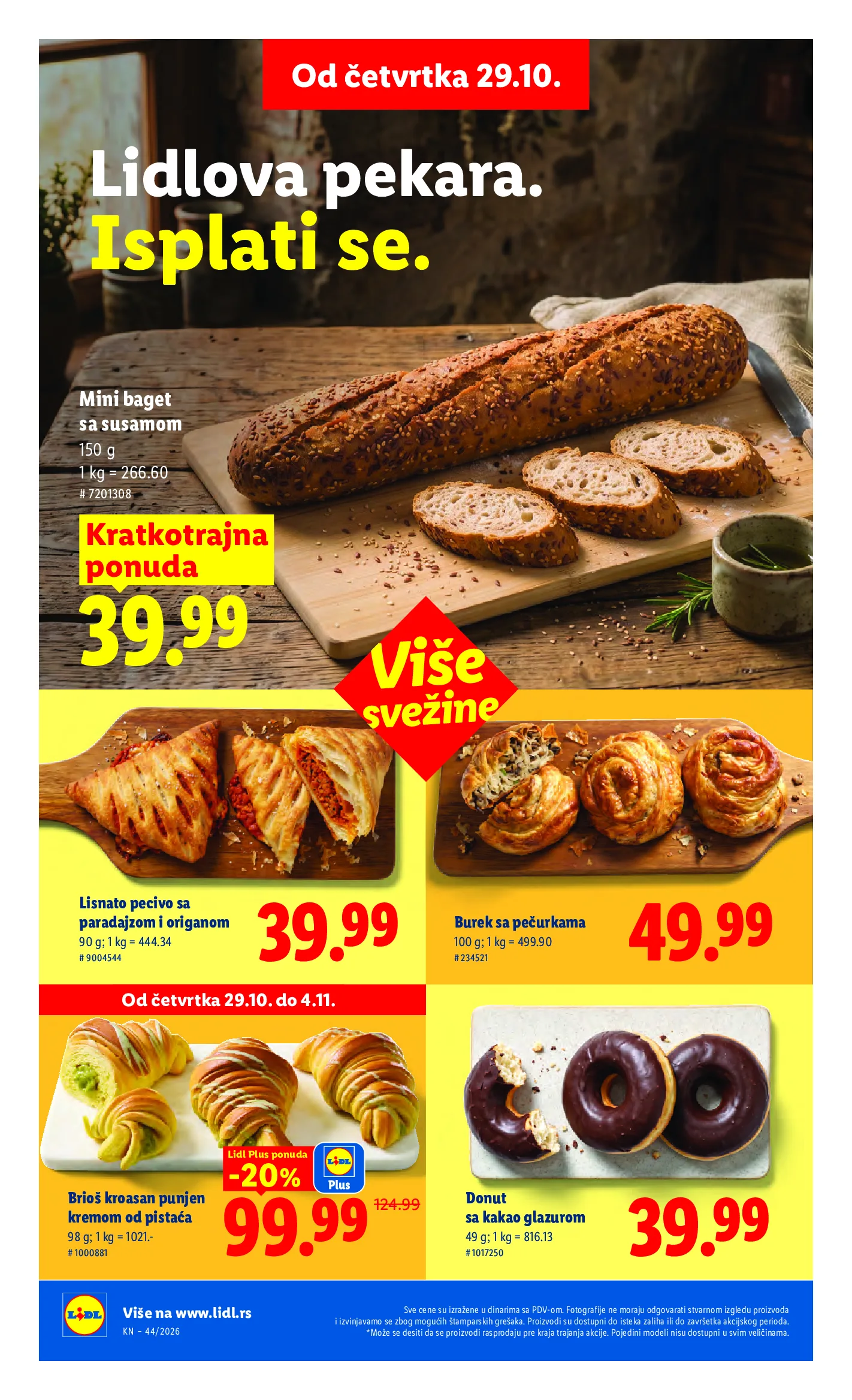 Lidl katalog akcija strana 24 – važi od 29.10. do 4.11.2026.
