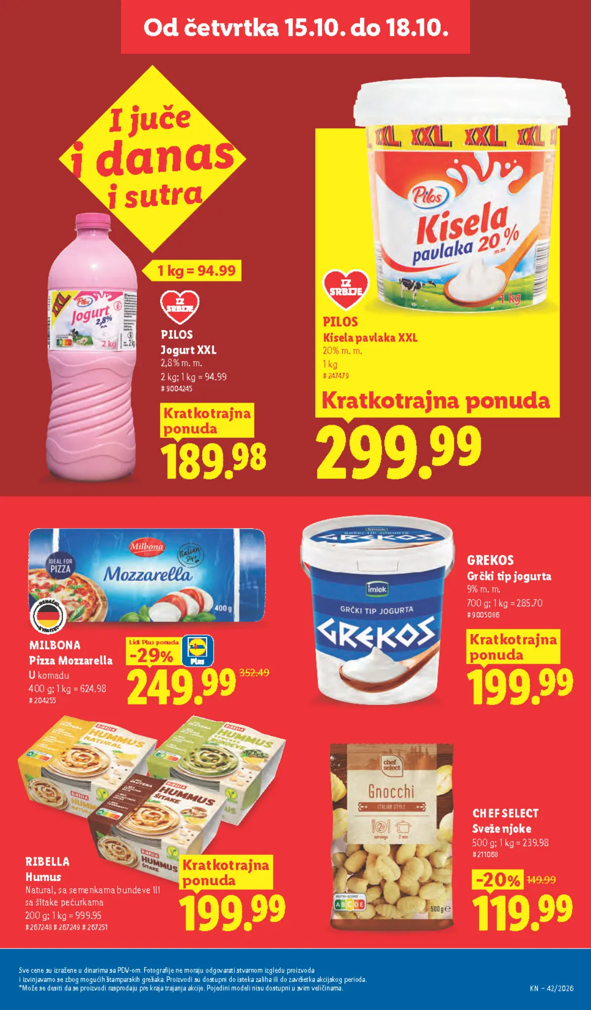 Lidl katalog akcija strana 27 – važi od 15.10. do 21.10.2026.