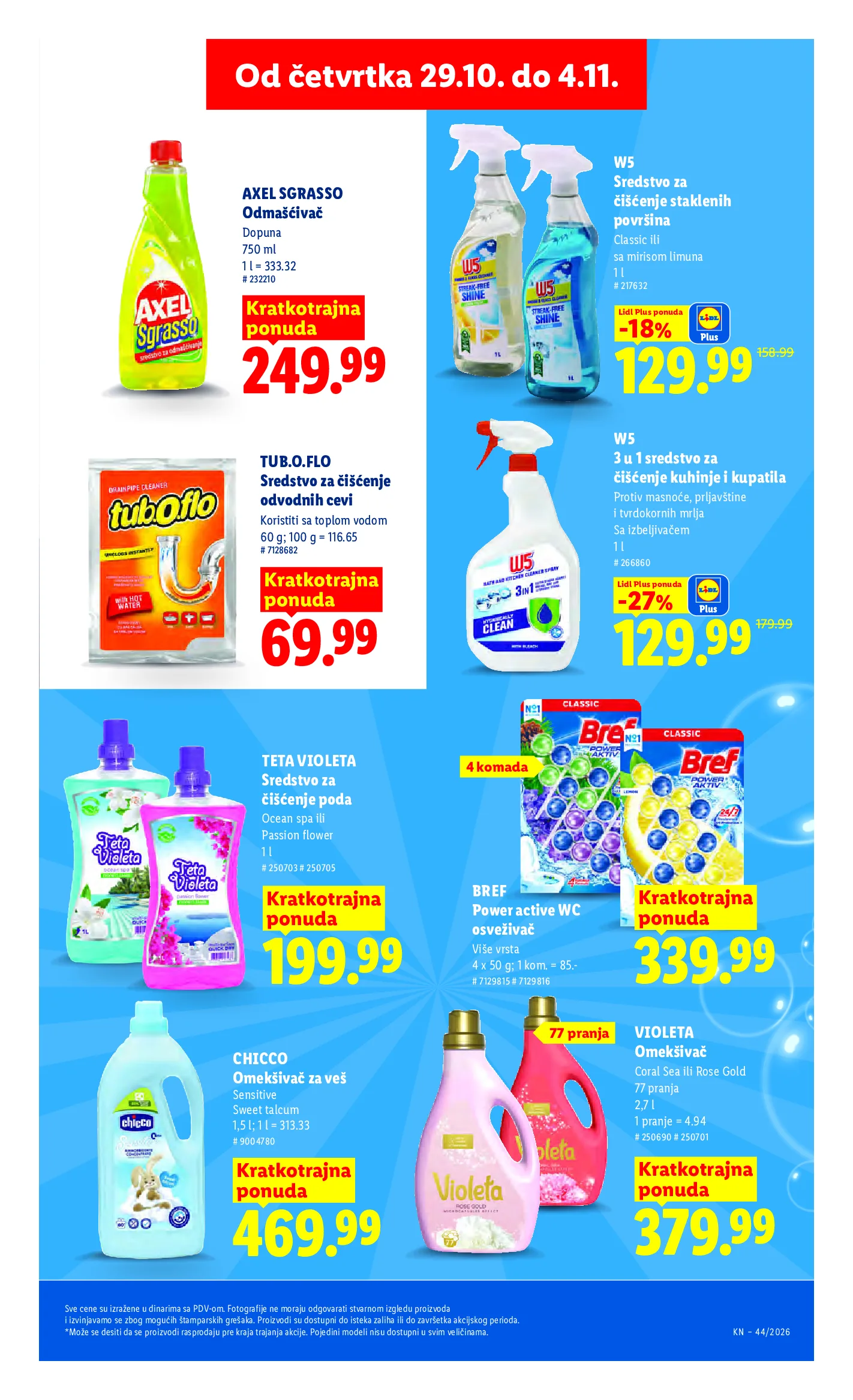 Lidl katalog akcija strana 39 – važi od 29.10. do 4.11.2026.