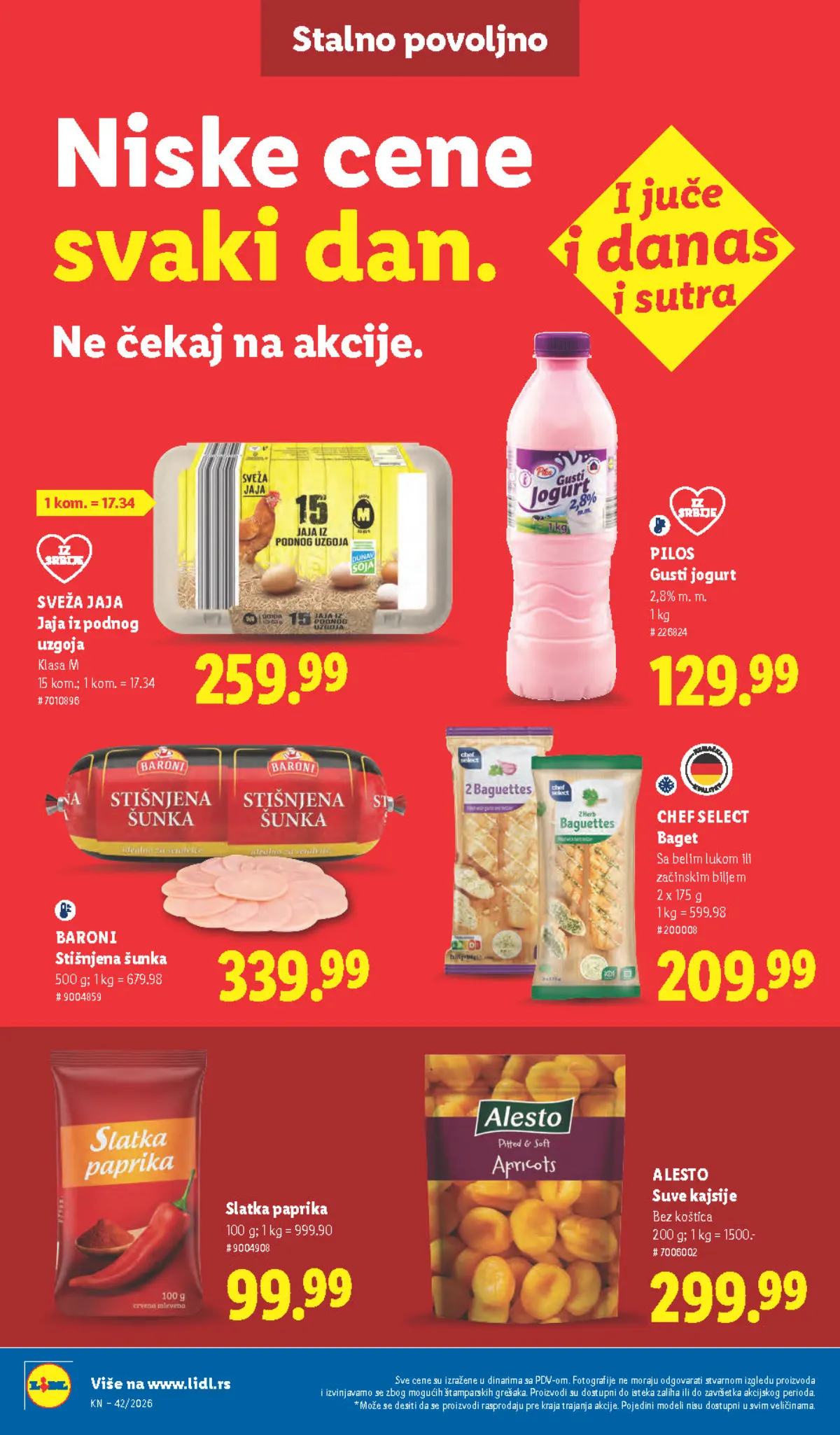 Lidl katalog akcija strana 40 – važi od 15.10. do 21.10.2026.