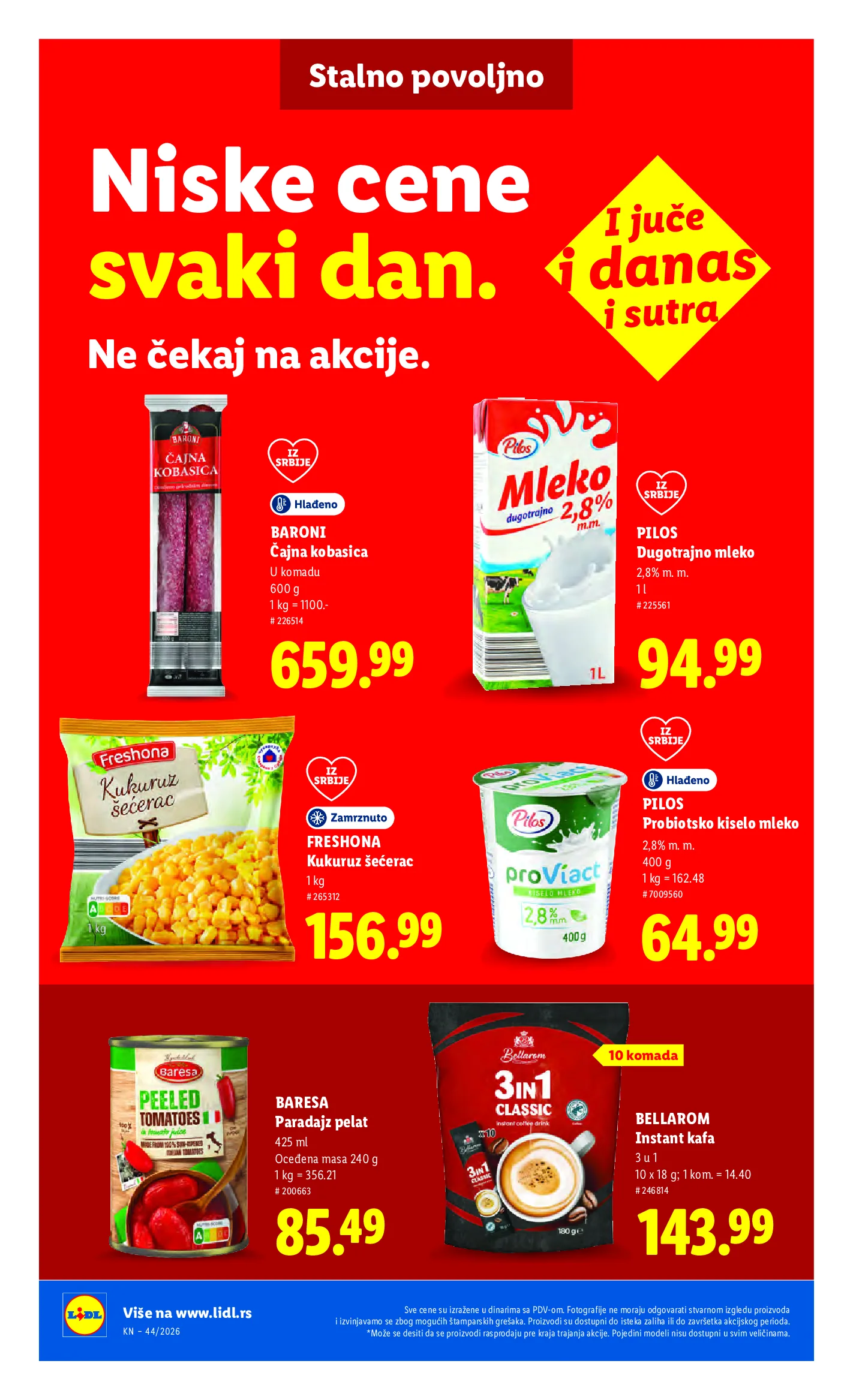 Lidl katalog akcija strana 40 – važi od 29.10. do 4.11.2026.