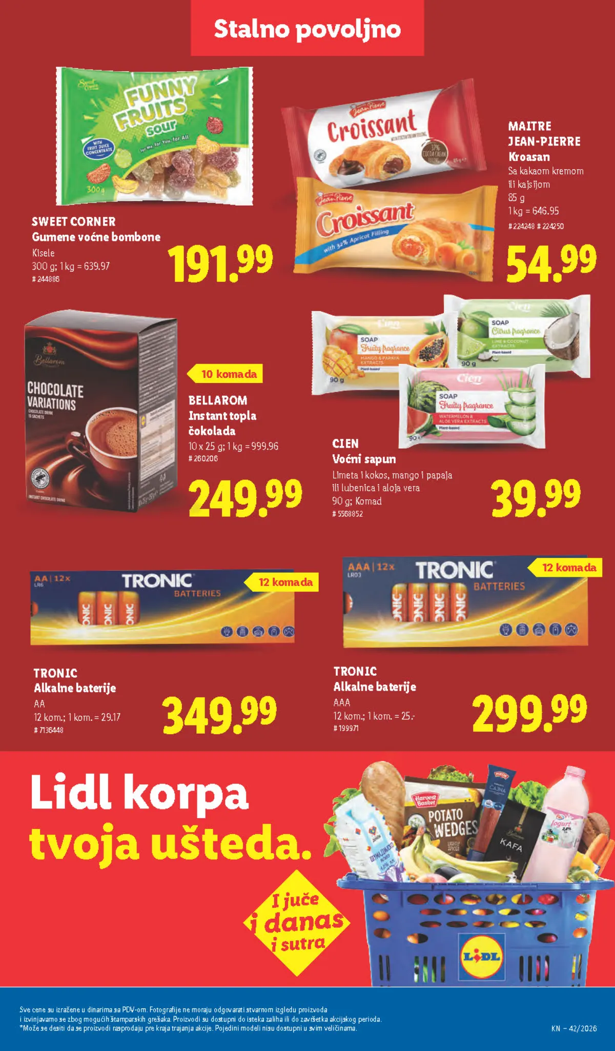 Lidl katalog akcija strana 41 – važi od 15.10. do 21.10.2026.