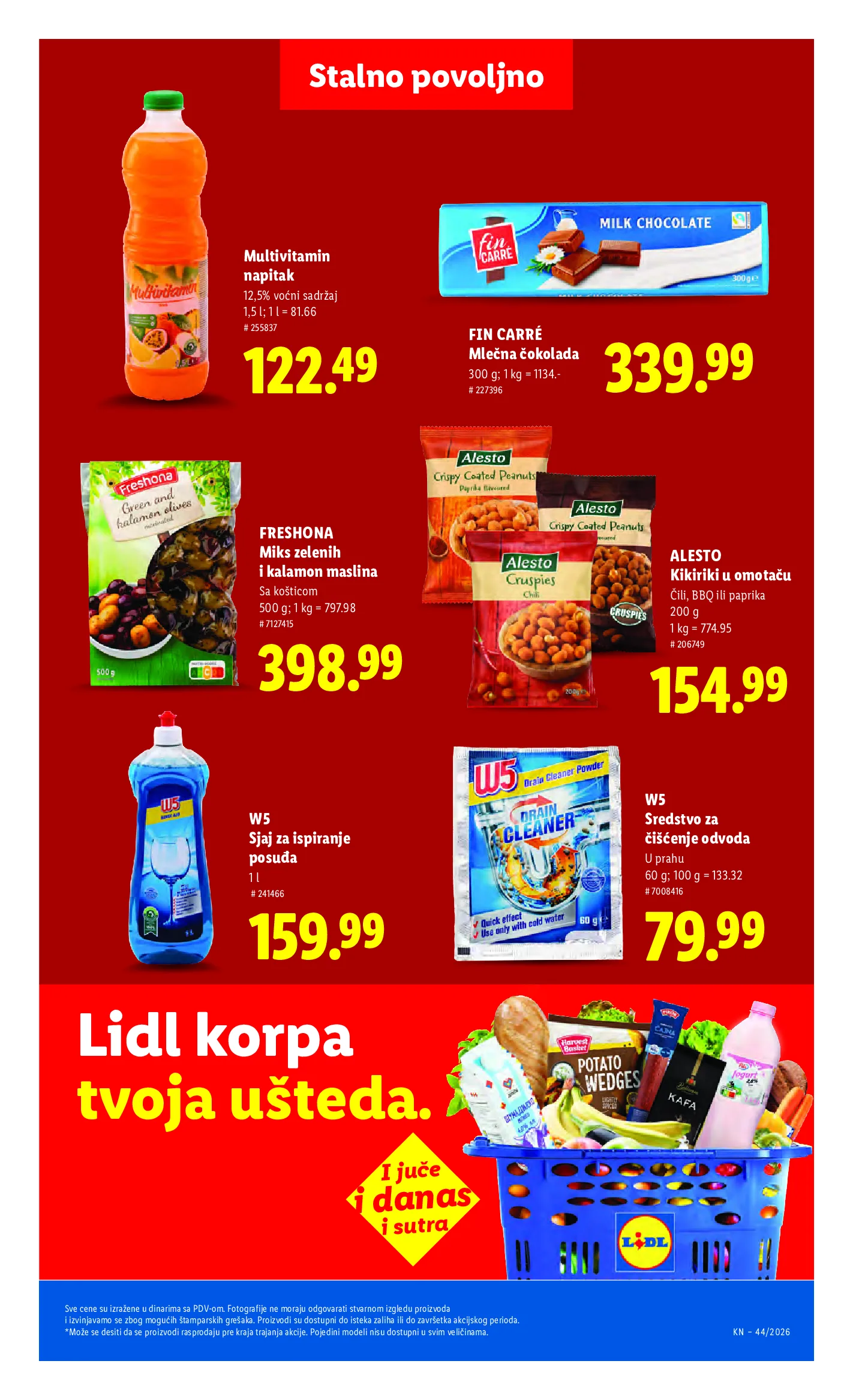 Lidl katalog akcija strana 41 – važi od 29.10. do 4.11.2026.