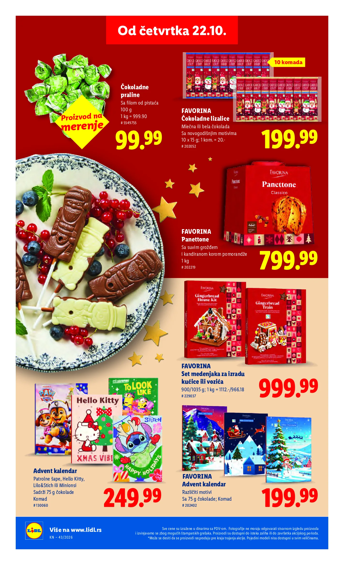 Lidl katalog akcija strana 48 – važi od 22.10. do 28.10.2026.