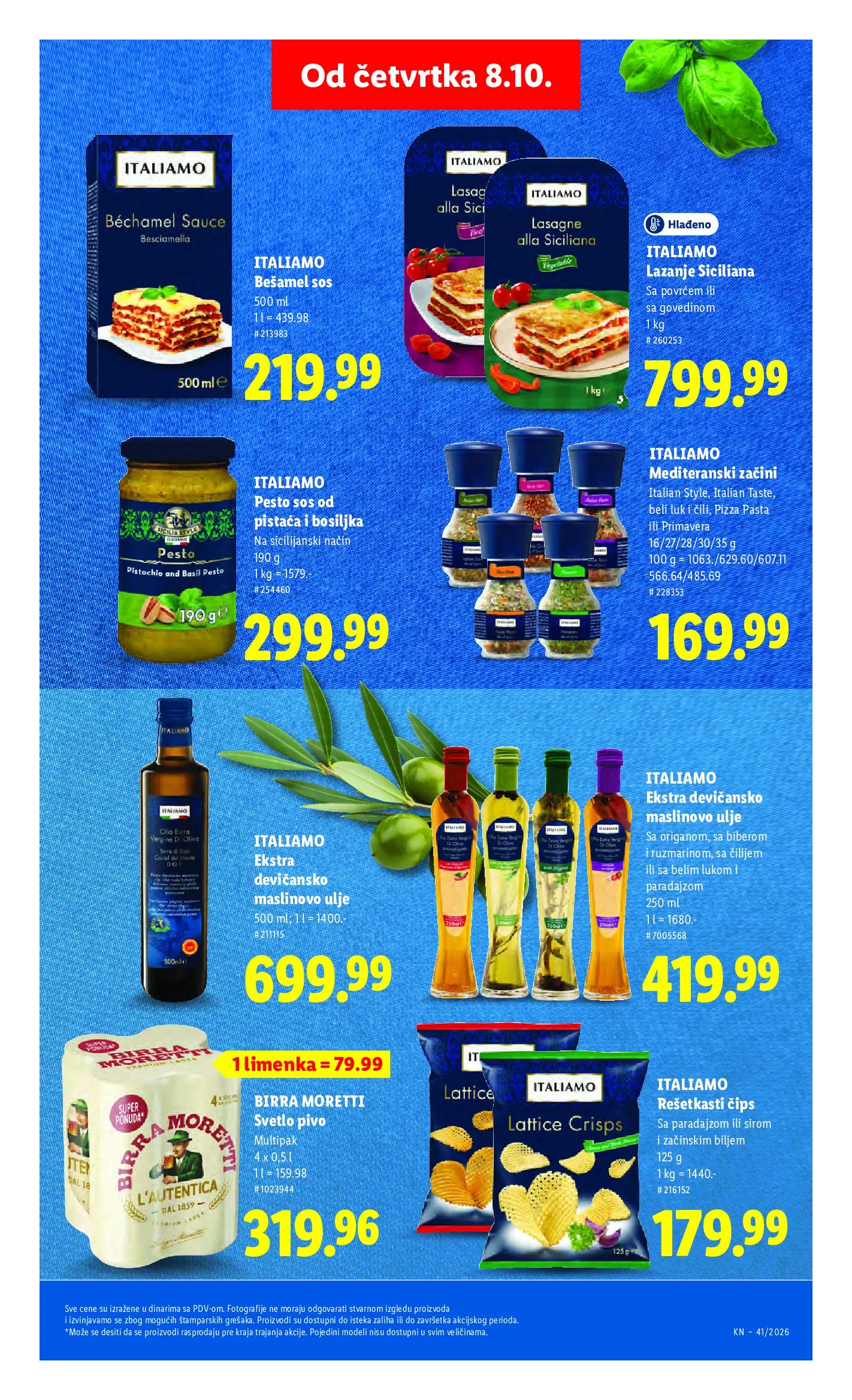 Lidl katalog akcija strana 49 – važi od 8.10. do 14.10.2026.
