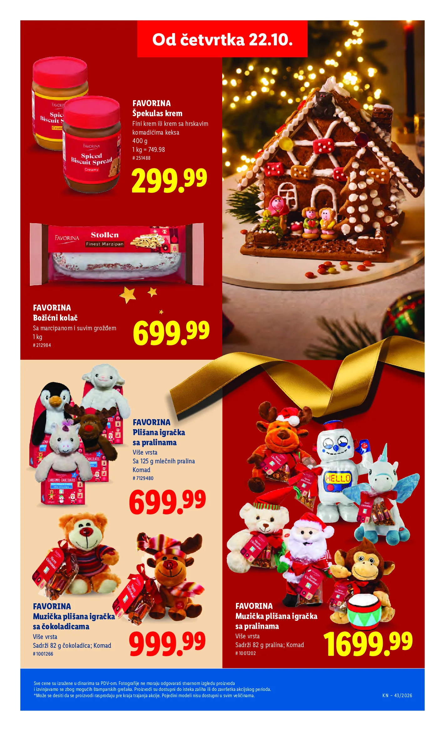 Lidl katalog akcija strana 49 – važi od 22.10. do 28.10.2026.