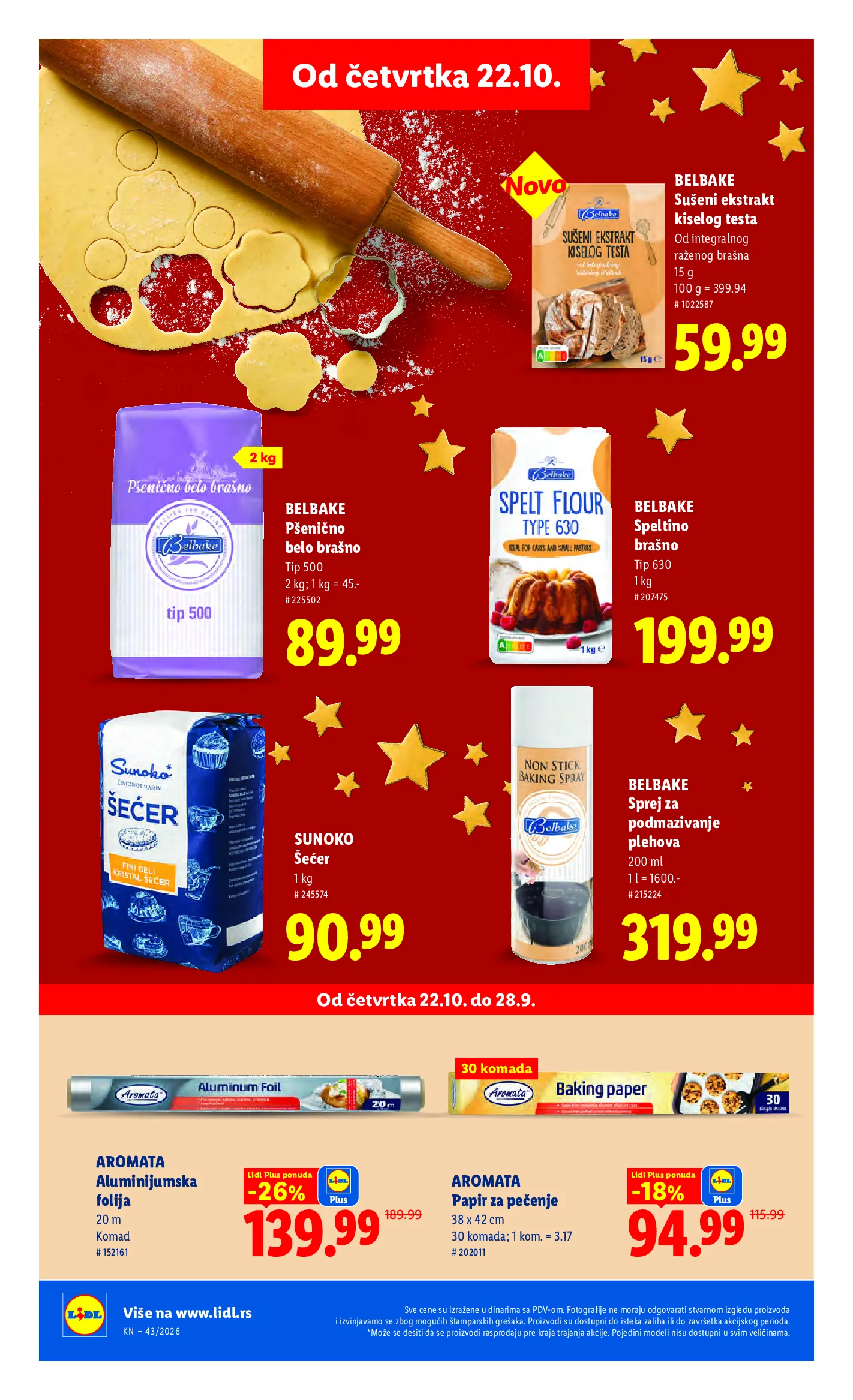 Lidl katalog akcija strana 52 – važi od 22.10. do 28.10.2026.