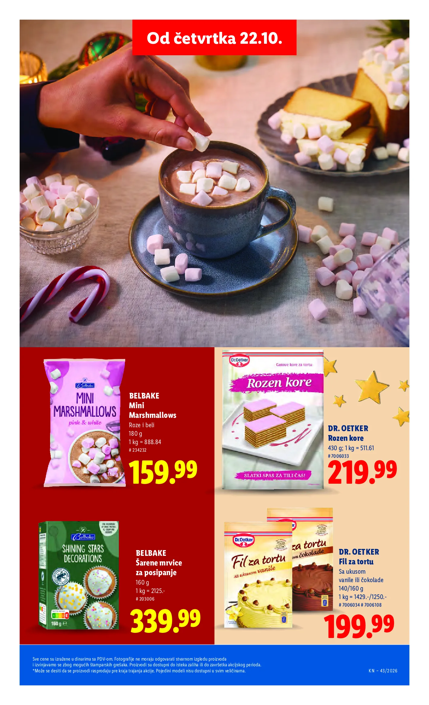 Lidl katalog akcija strana 55 – važi od 22.10. do 28.10.2026.