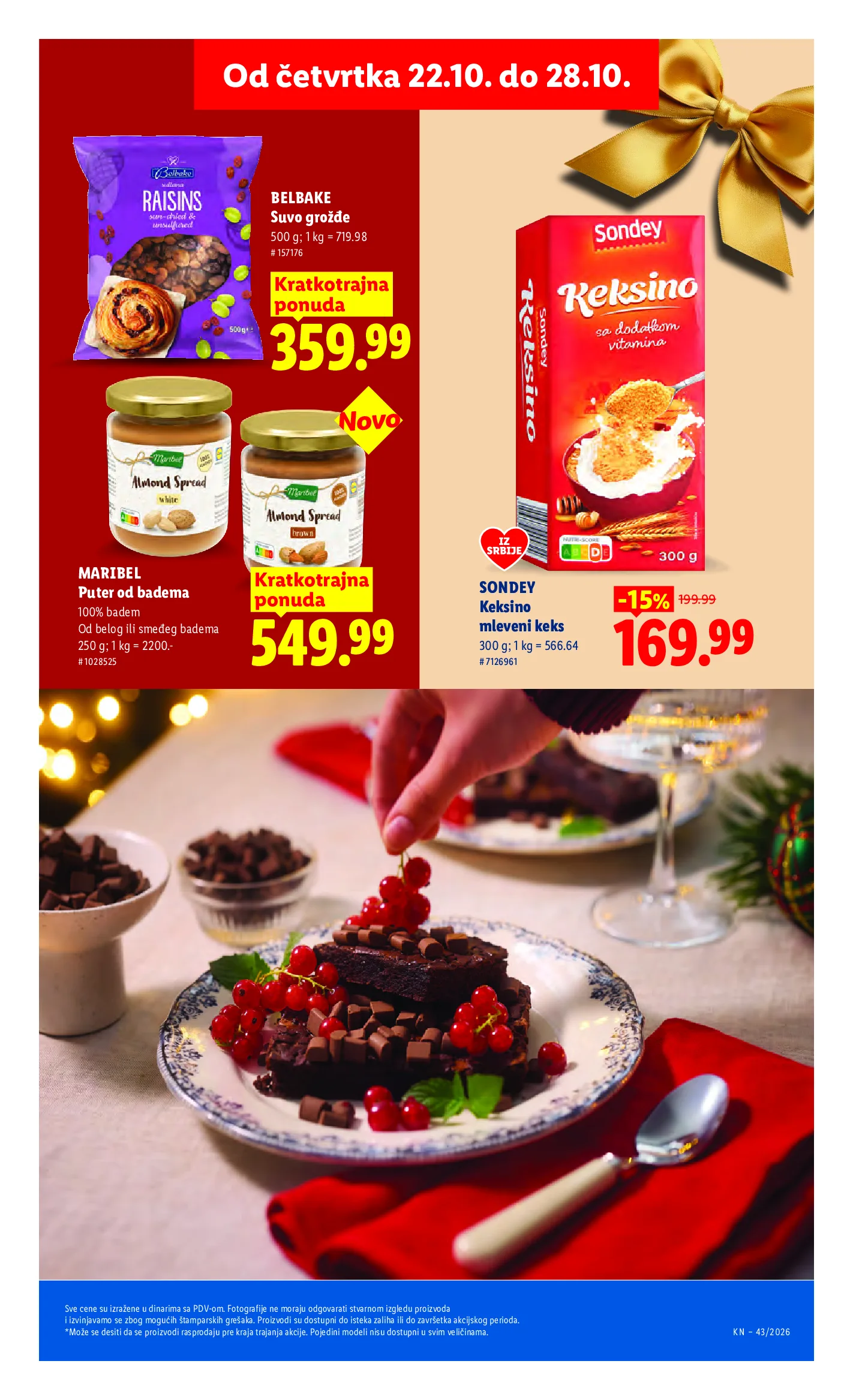 Lidl katalog akcija strana 57 – važi od 22.10. do 28.10.2026.