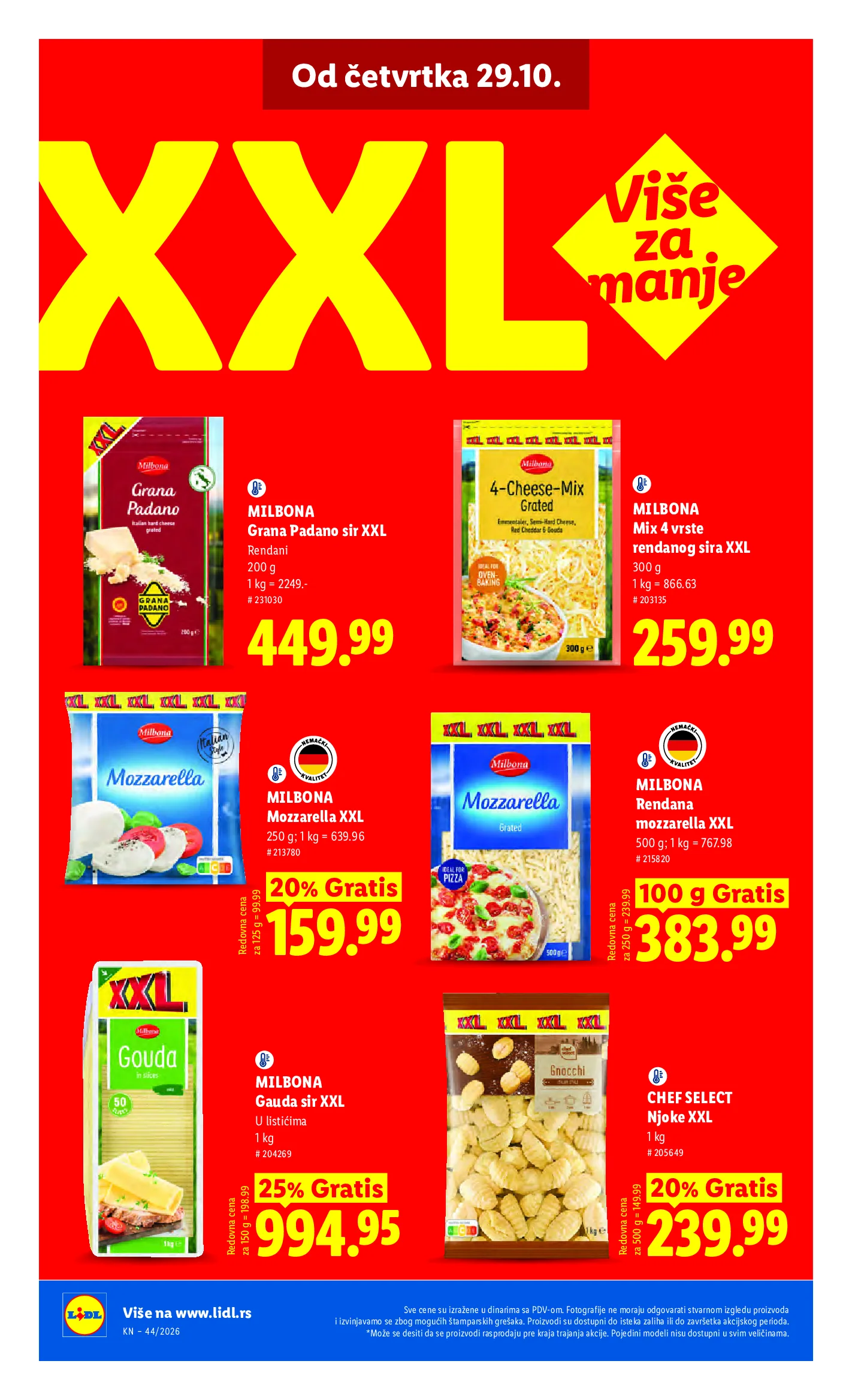 Lidl katalog akcija strana 58 – važi od 29.10. do 4.11.2026.