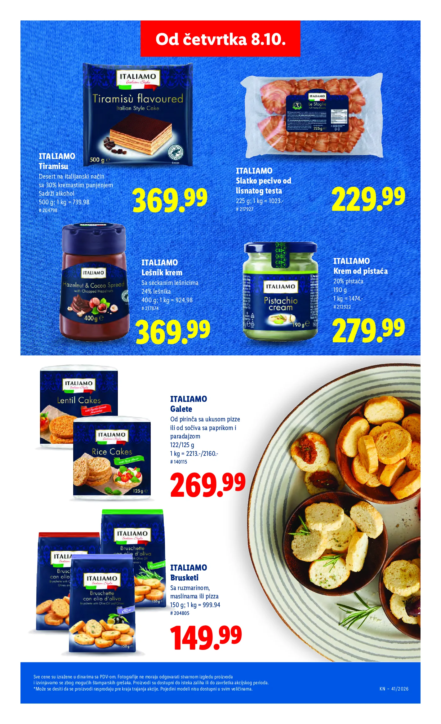 Lidl katalog akcija strana 59 – važi od 8.10. do 14.10.2026.