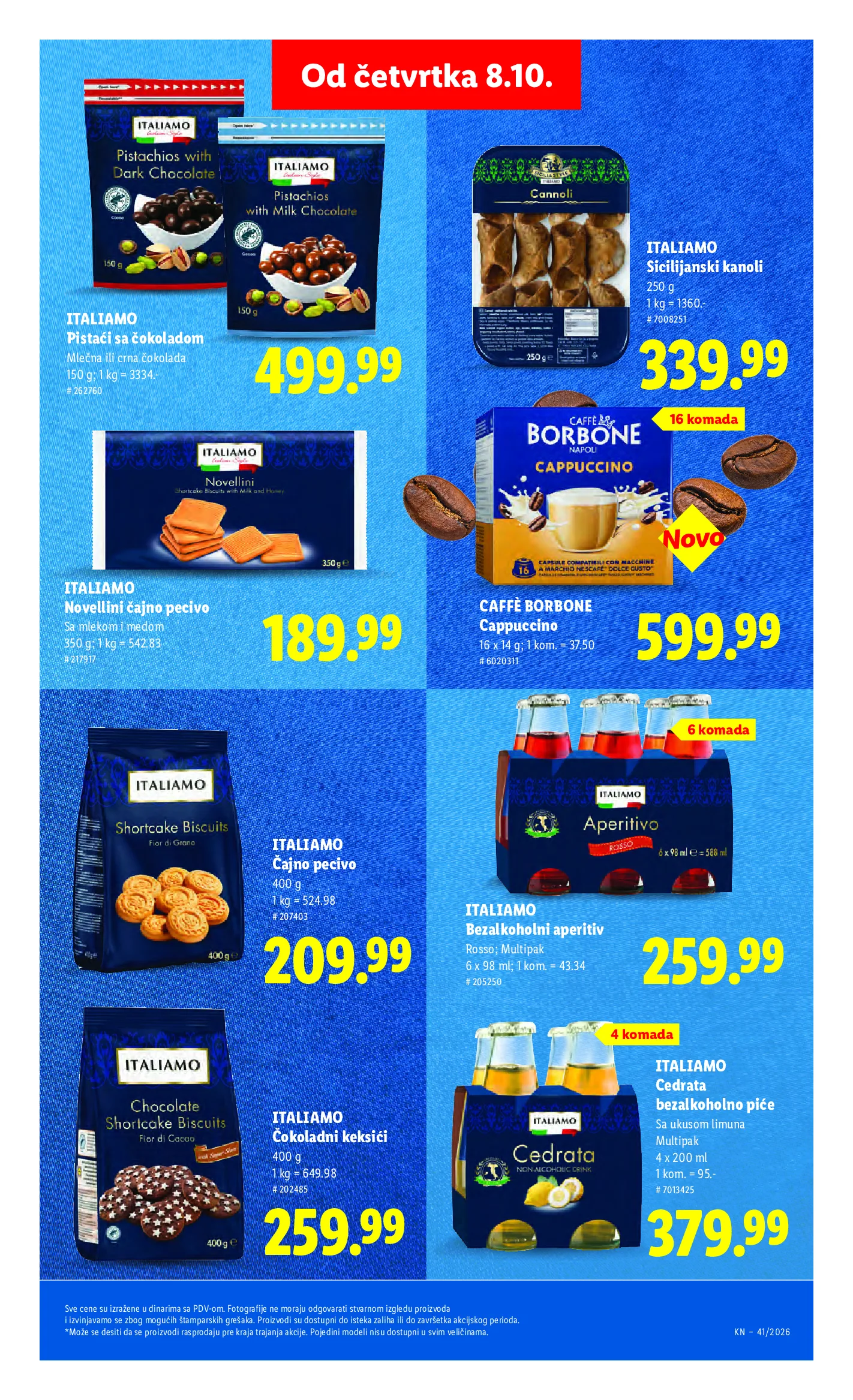 Lidl katalog akcija strana 61 – važi od 8.10. do 14.10.2026.