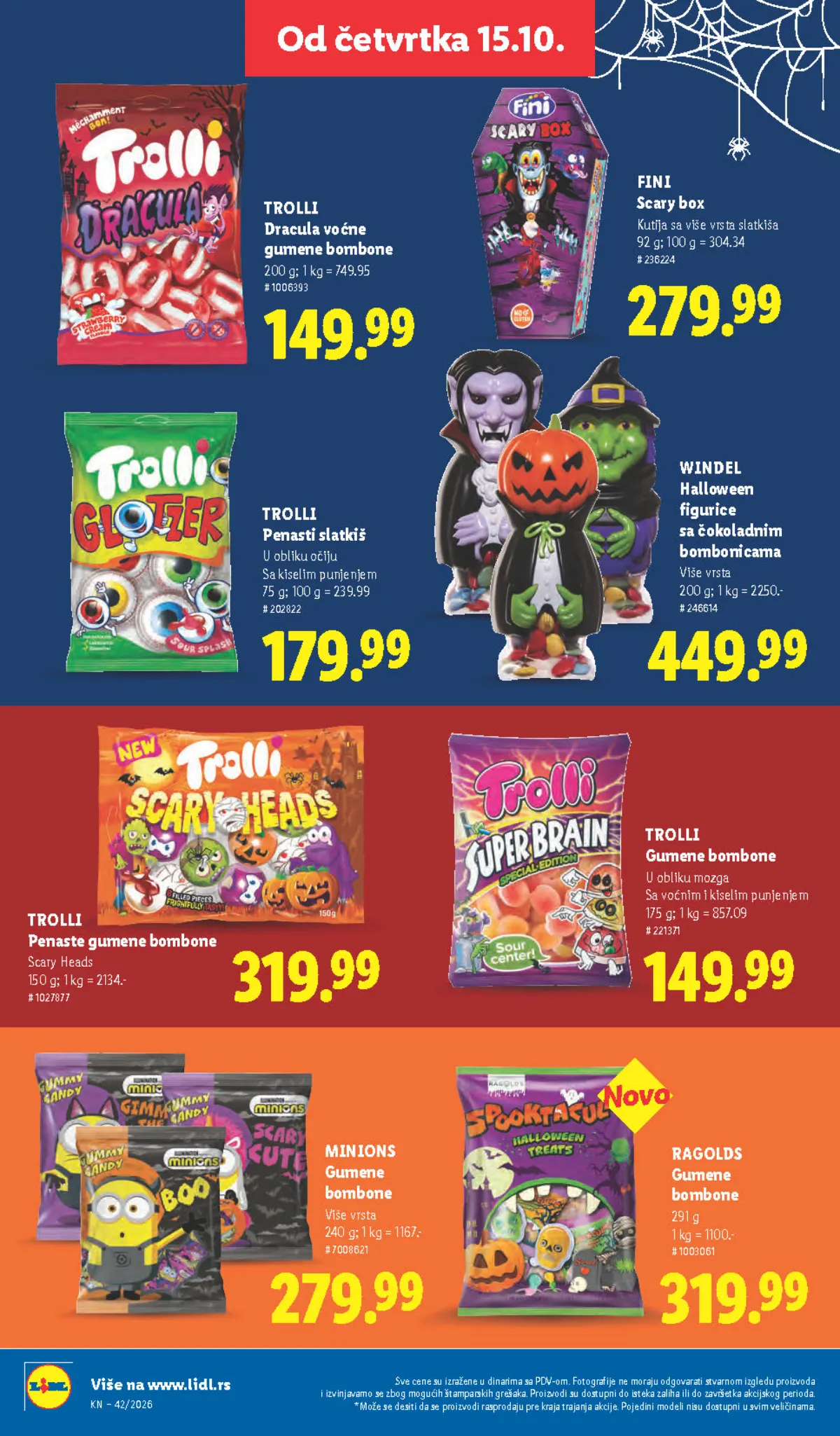 Lidl katalog akcija strana 62 – važi od 15.10. do 21.10.2026.