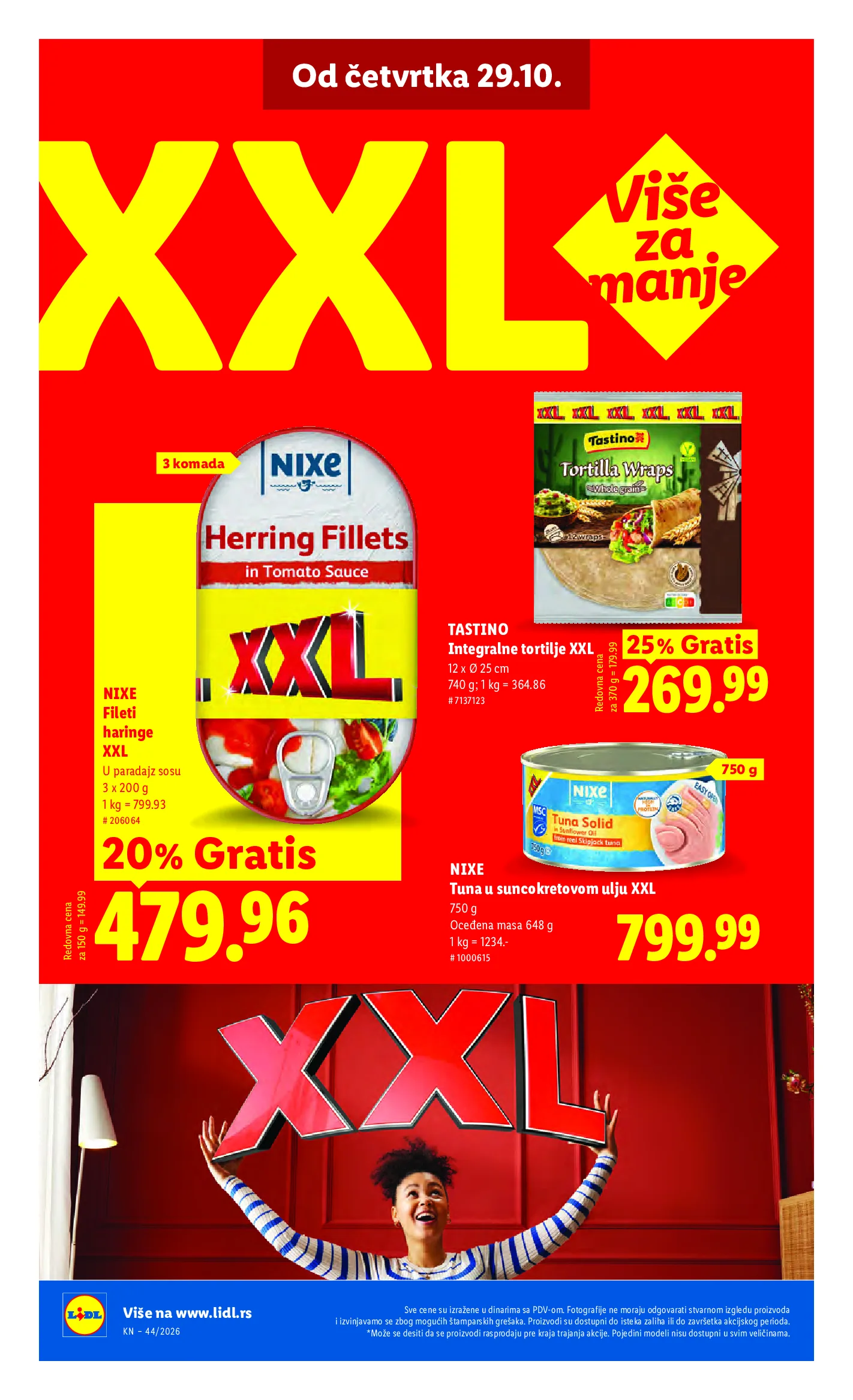 Lidl katalog akcija strana 62 – važi od 29.10. do 4.11.2026.