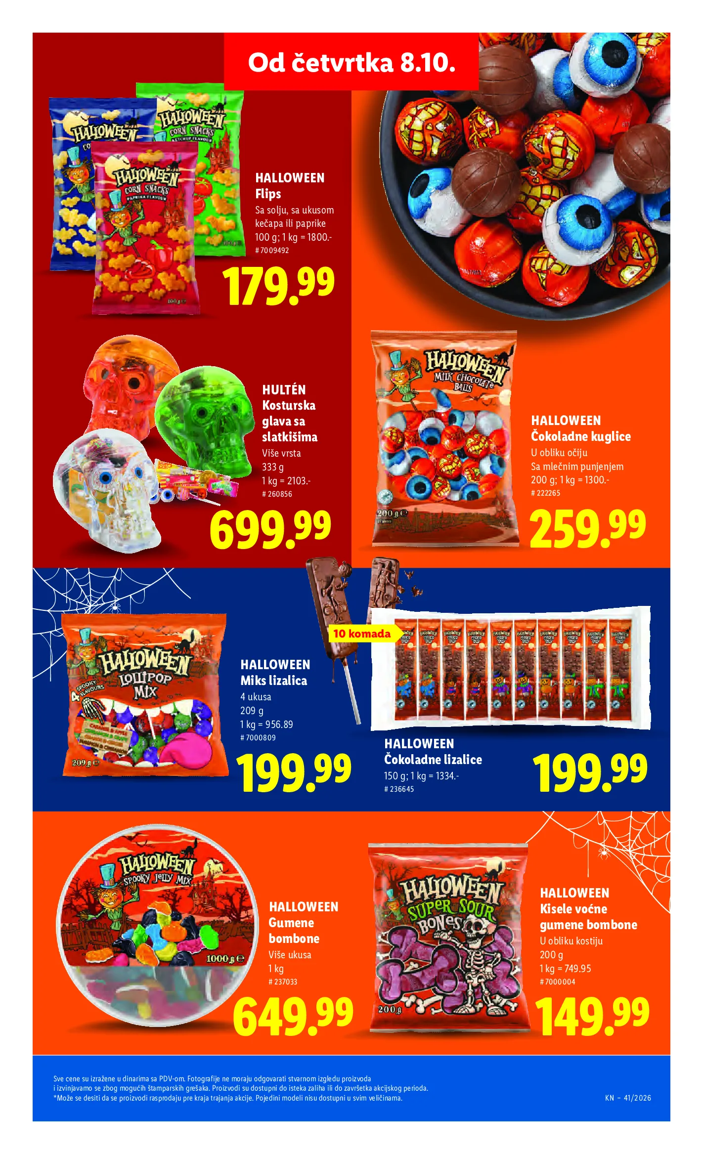 Lidl katalog akcija strana 63 – važi od 8.10. do 14.10.2026.