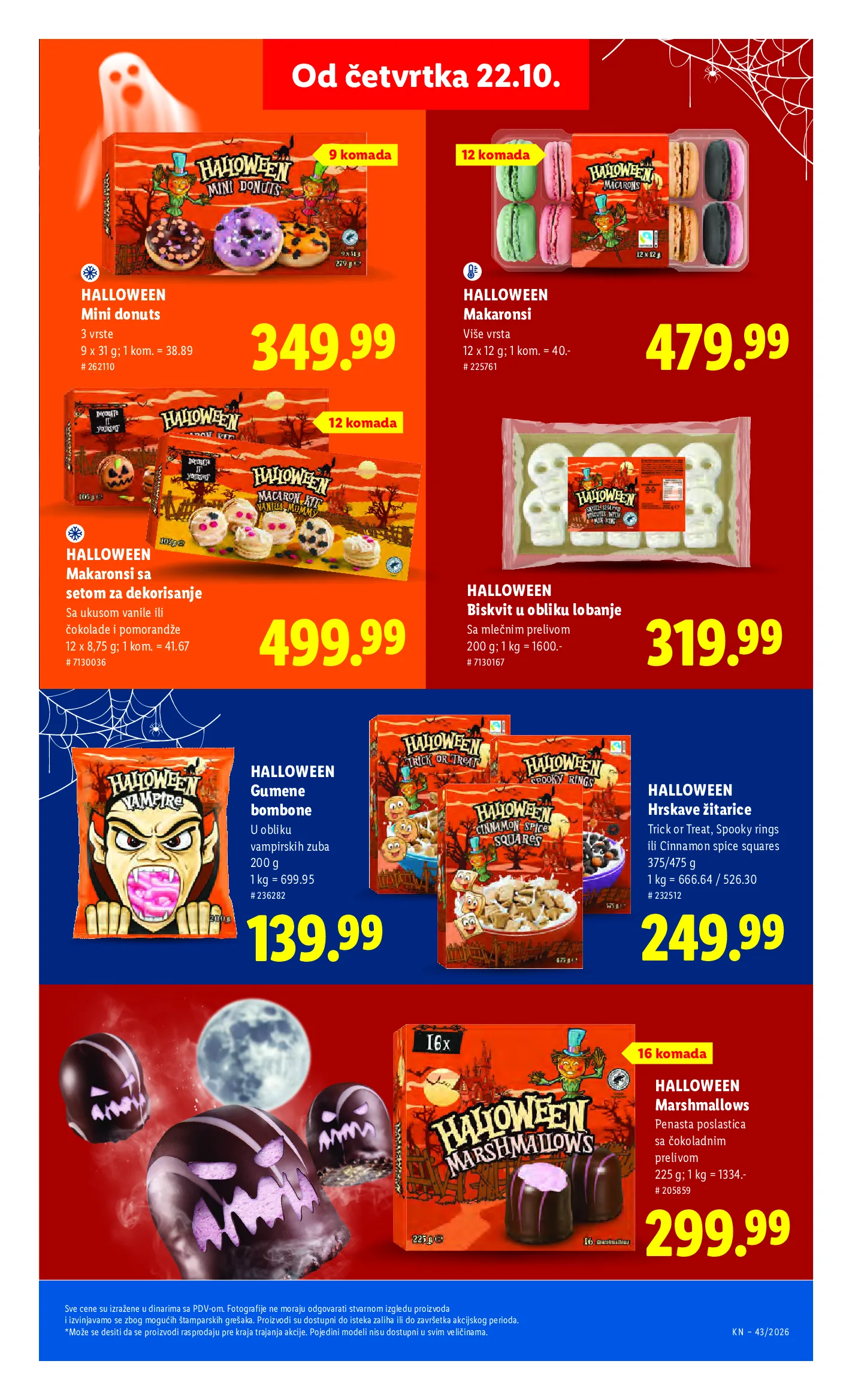 Lidl katalog akcija strana 63 – važi od 22.10. do 28.10.2026.