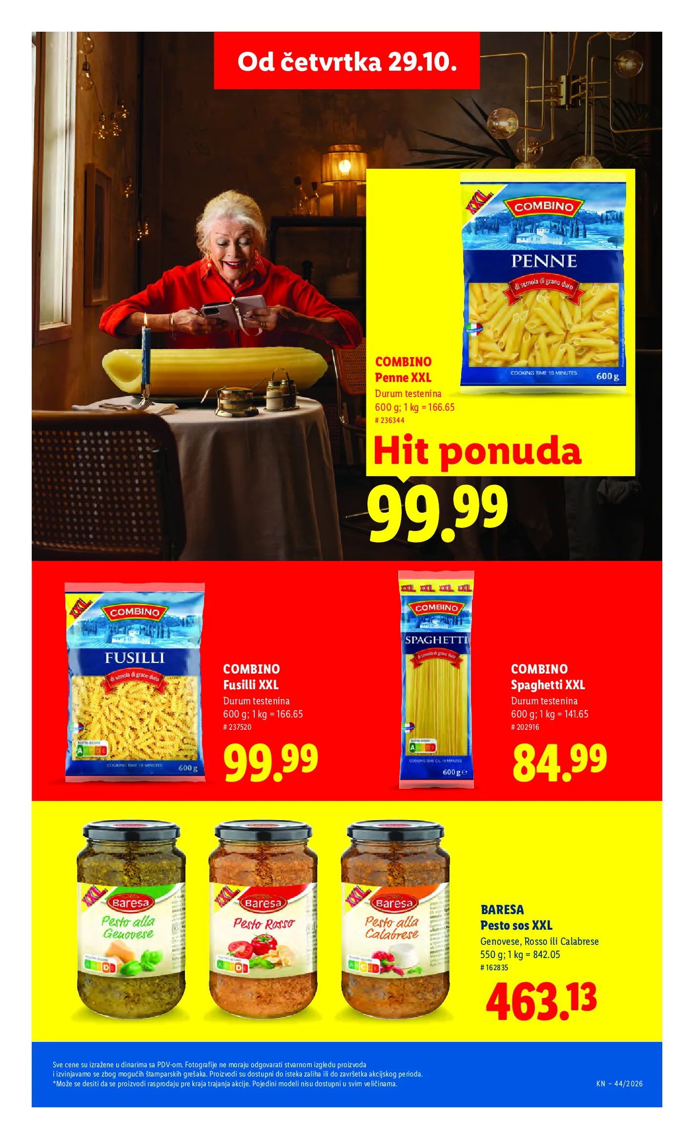 Lidl katalog akcija strana 63 – važi od 29.10. do 4.11.2026.