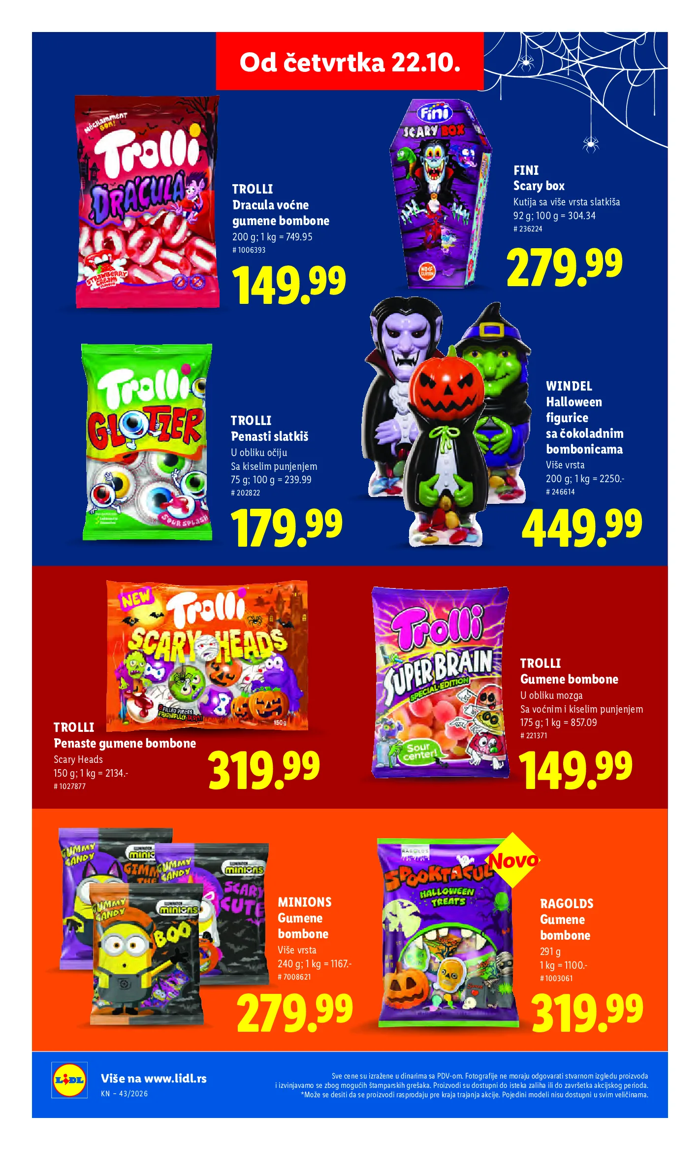 Lidl katalog akcija strana 64 – važi od 22.10. do 28.10.2026.