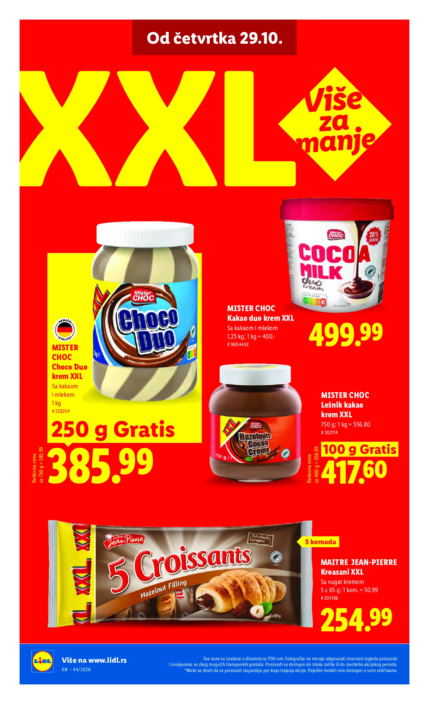 Lidl katalog akcija strana 64 – važi od 29.10. do 4.11.2026.