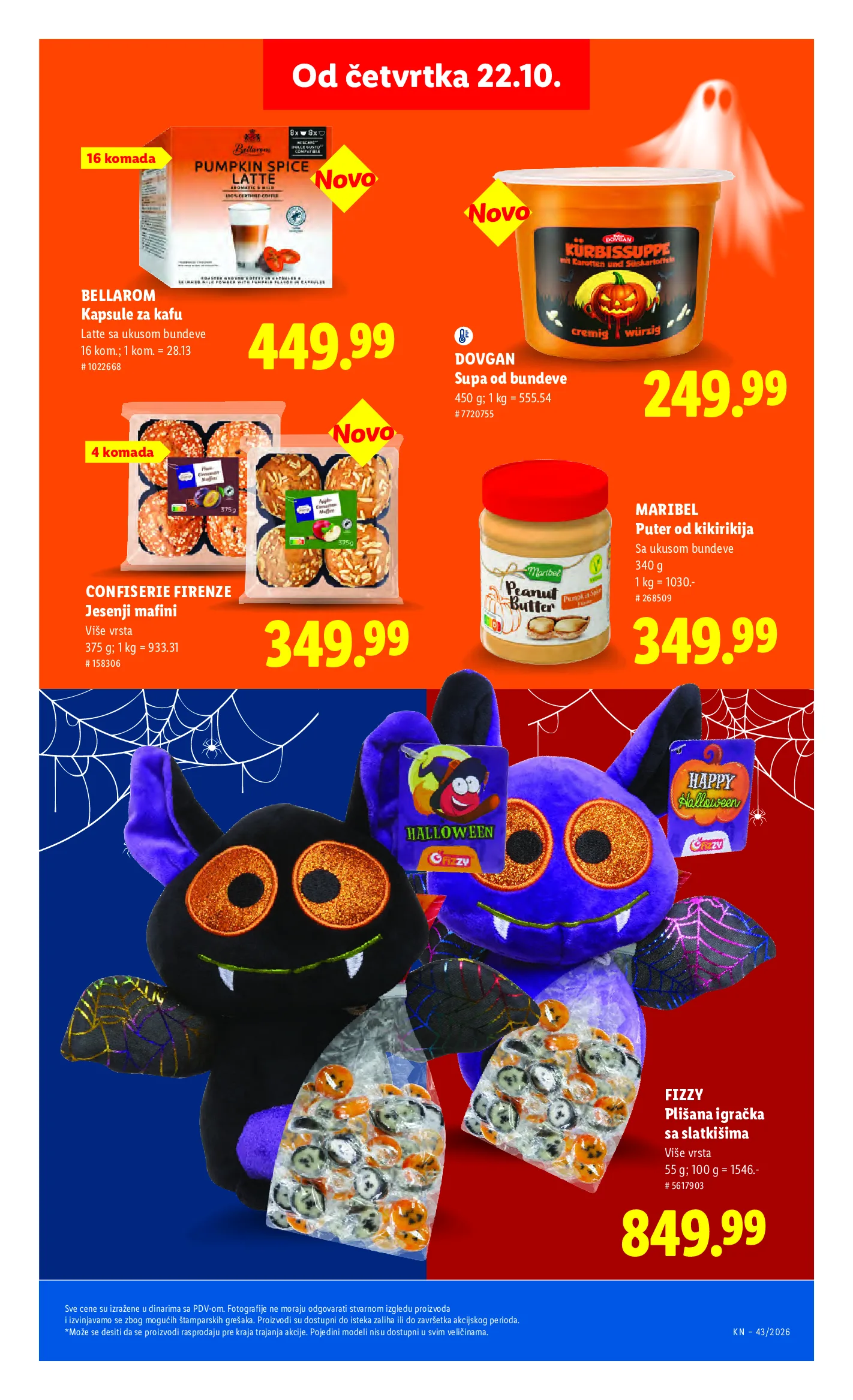 Lidl katalog akcija strana 65 – važi od 22.10. do 28.10.2026.