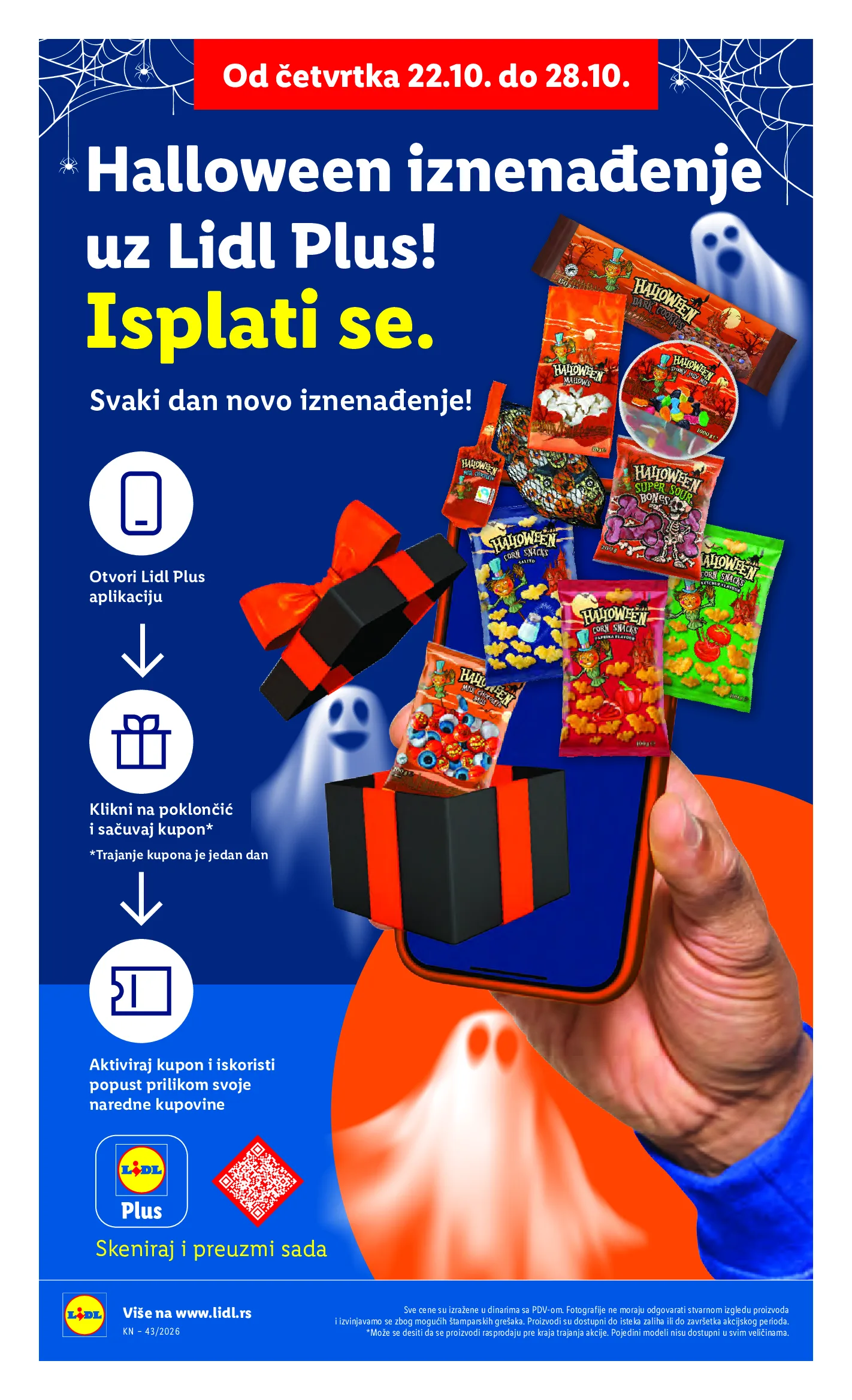 Lidl katalog akcija strana 66 – važi od 22.10. do 28.10.2026.