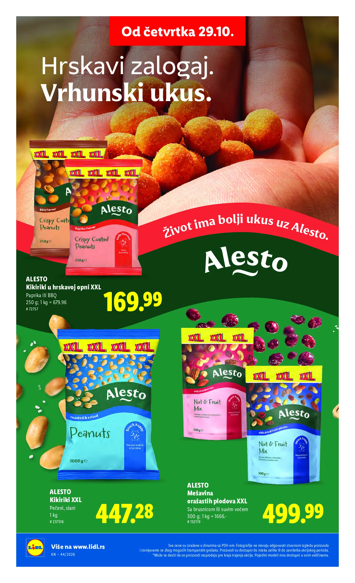 Lidl katalog akcija strana 66 – važi od 29.10. do 4.11.2026.