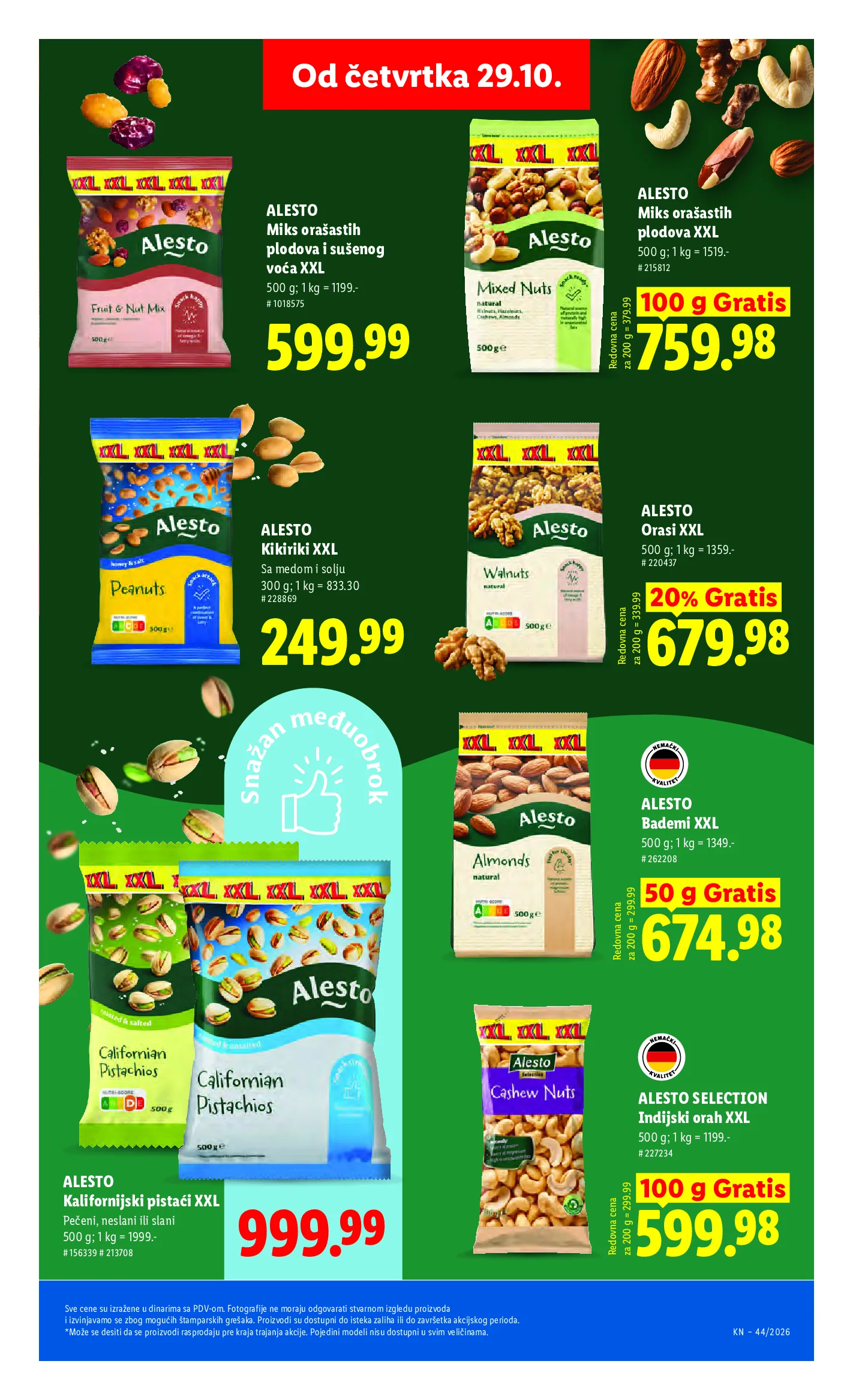 Lidl katalog akcija strana 67 – važi od 29.10. do 4.11.2026.