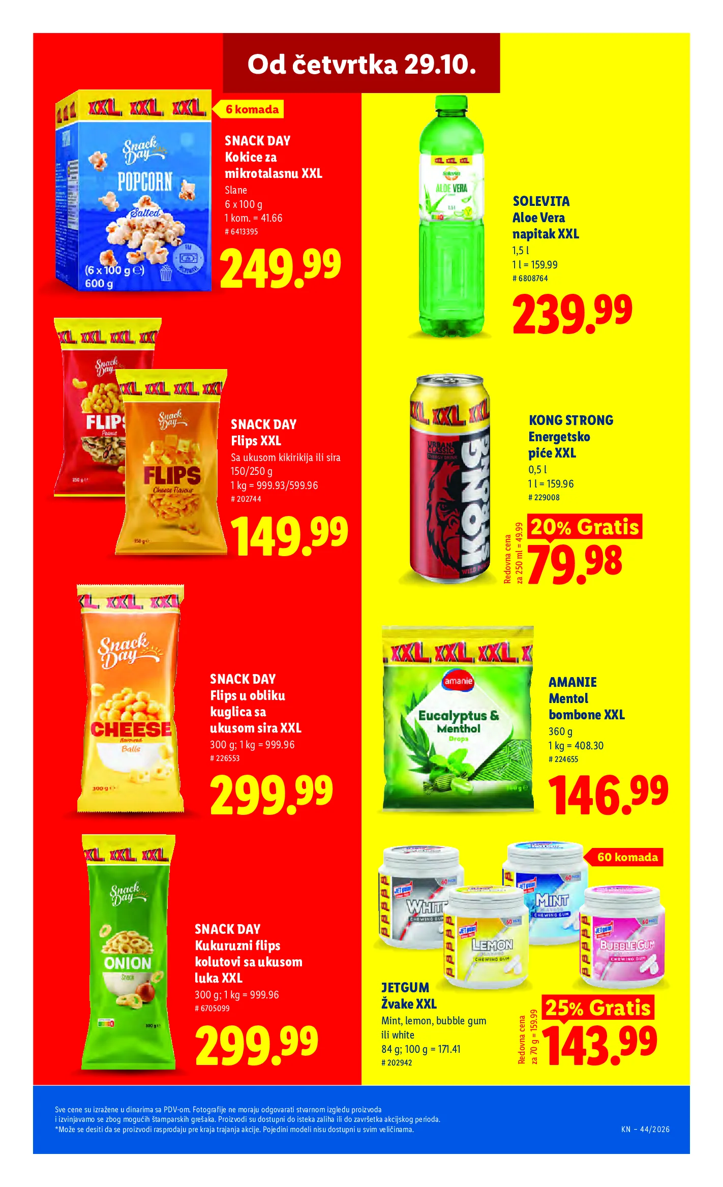 Lidl katalog akcija strana 69 – važi od 29.10. do 4.11.2026.