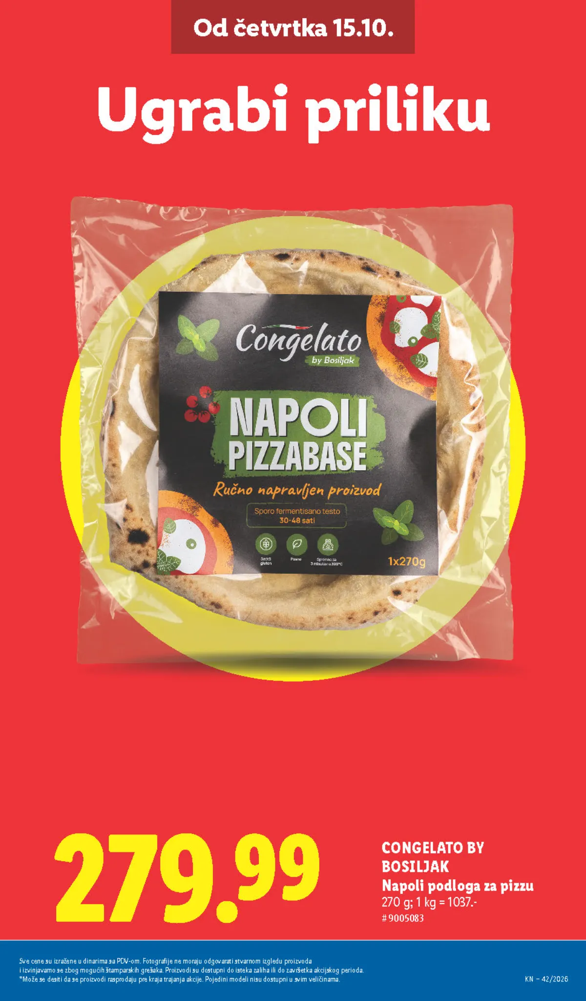 Lidl katalog akcija strana 7 – važi od 15.10. do 21.10.2026.
