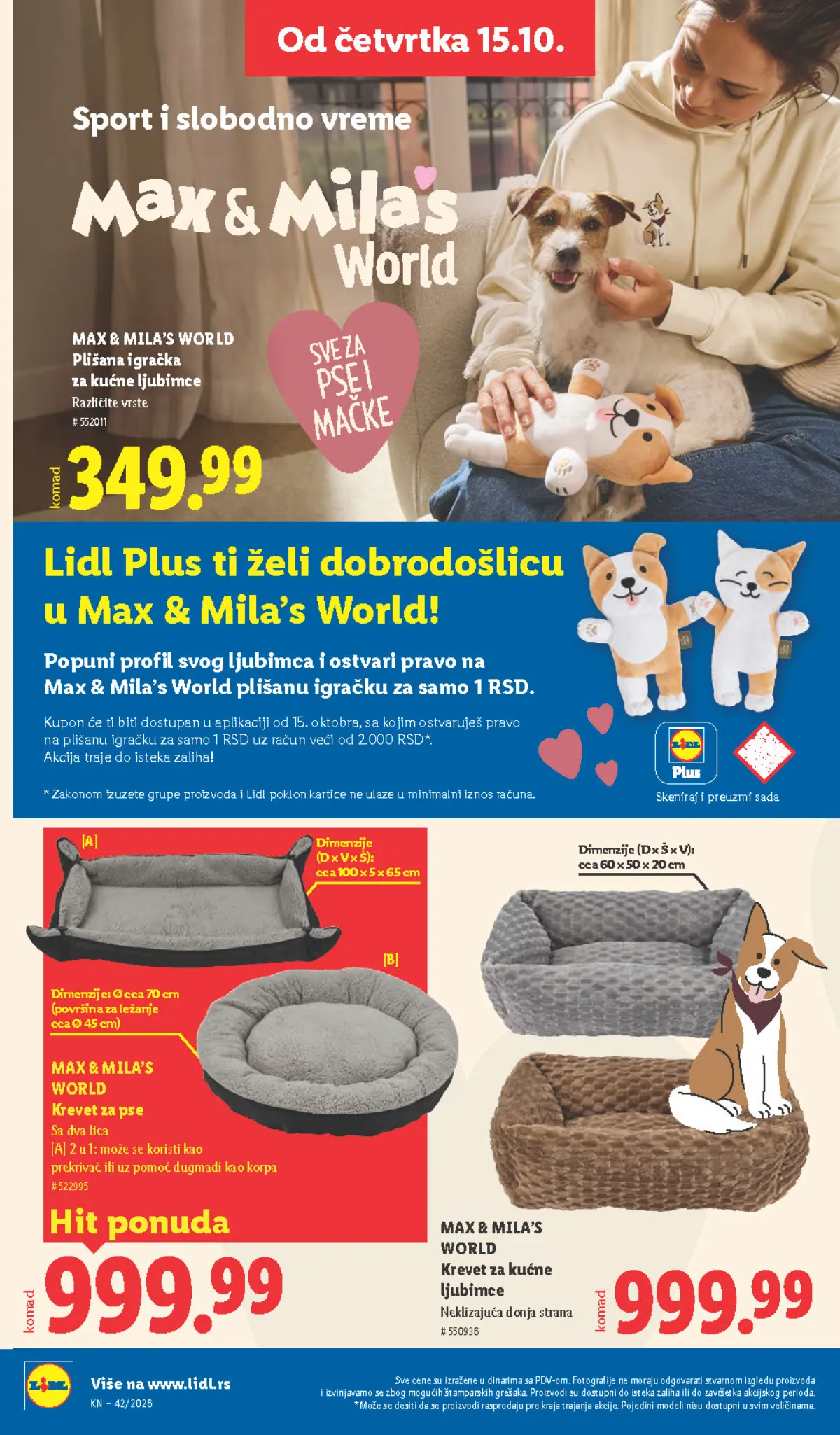 Lidl katalog akcija strana 72 – važi od 15.10. do 21.10.2026.