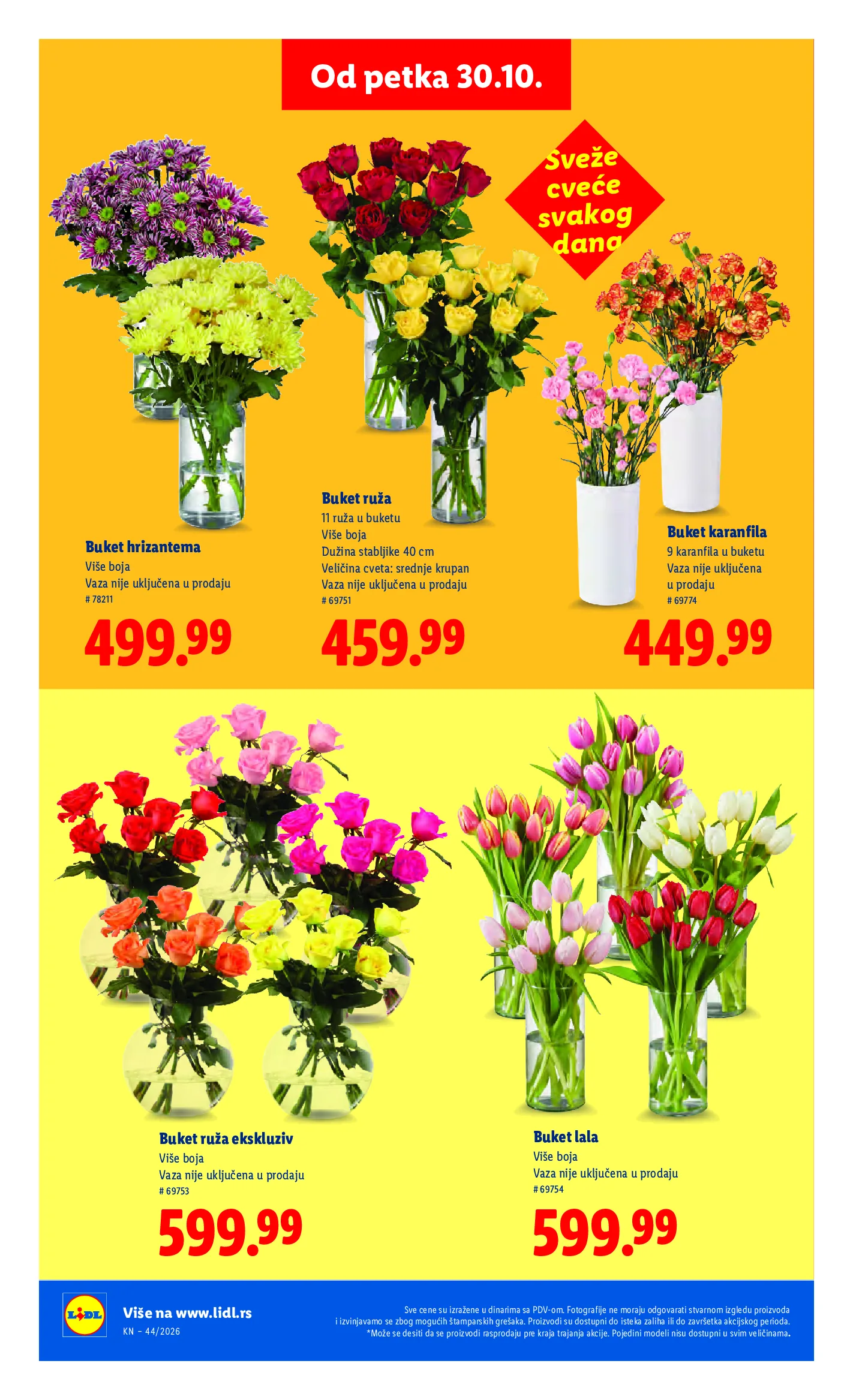 Lidl katalog akcija strana 74 – važi od 29.10. do 4.11.2026.