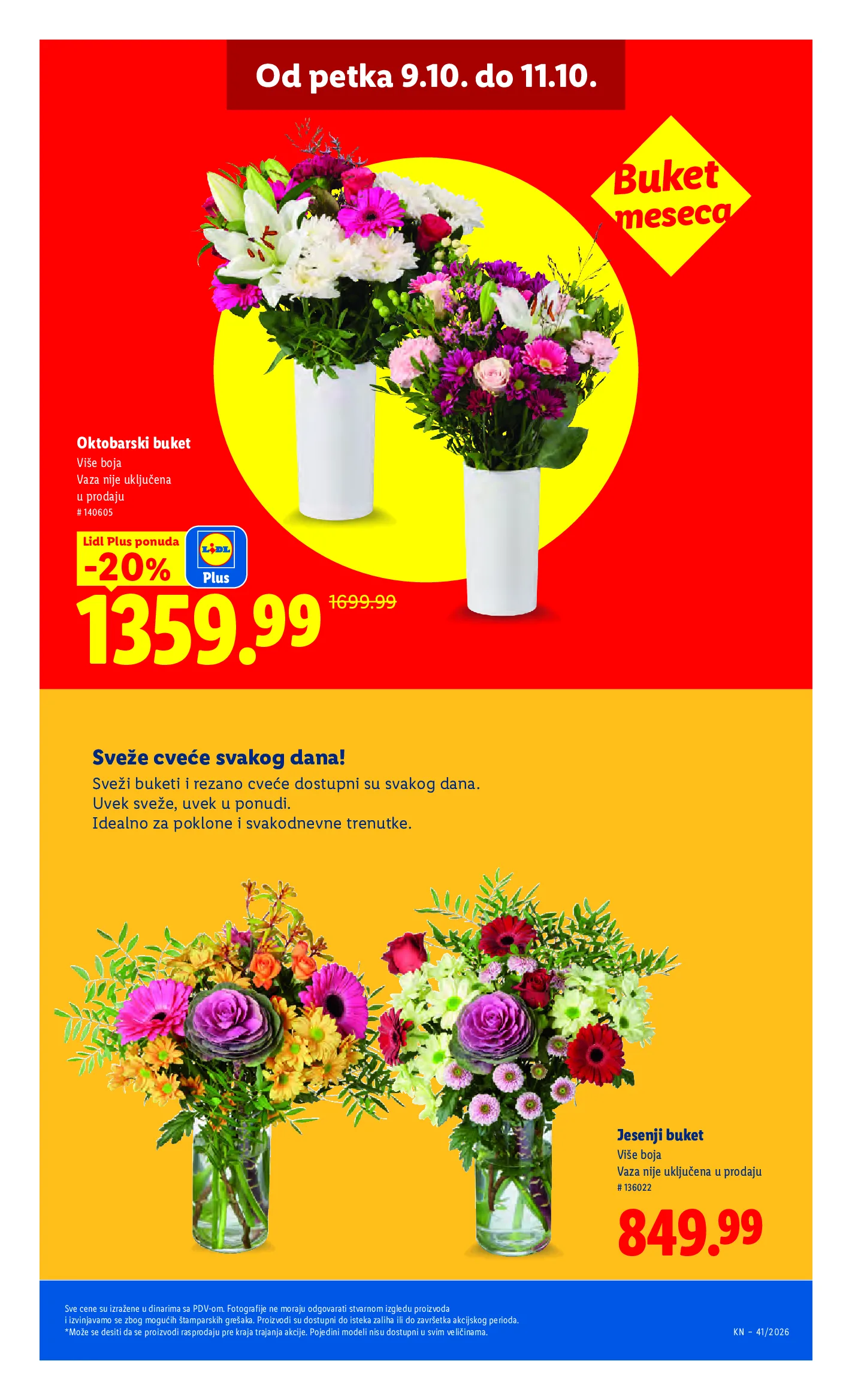 Lidl katalog akcija strana 75 – važi od 8.10. do 14.10.2026.