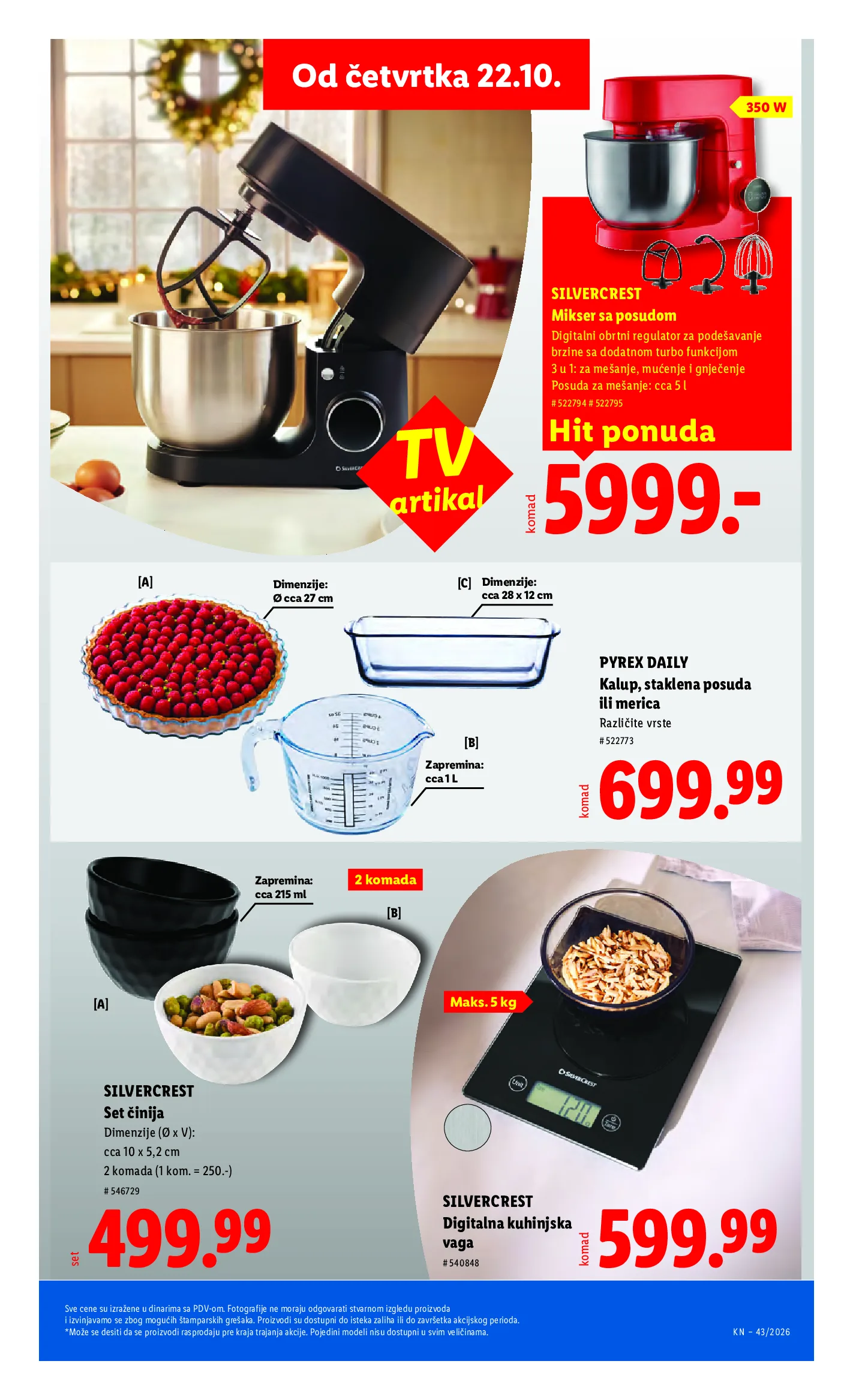 Lidl katalog akcija strana 77 – važi od 22.10. do 28.10.2026.