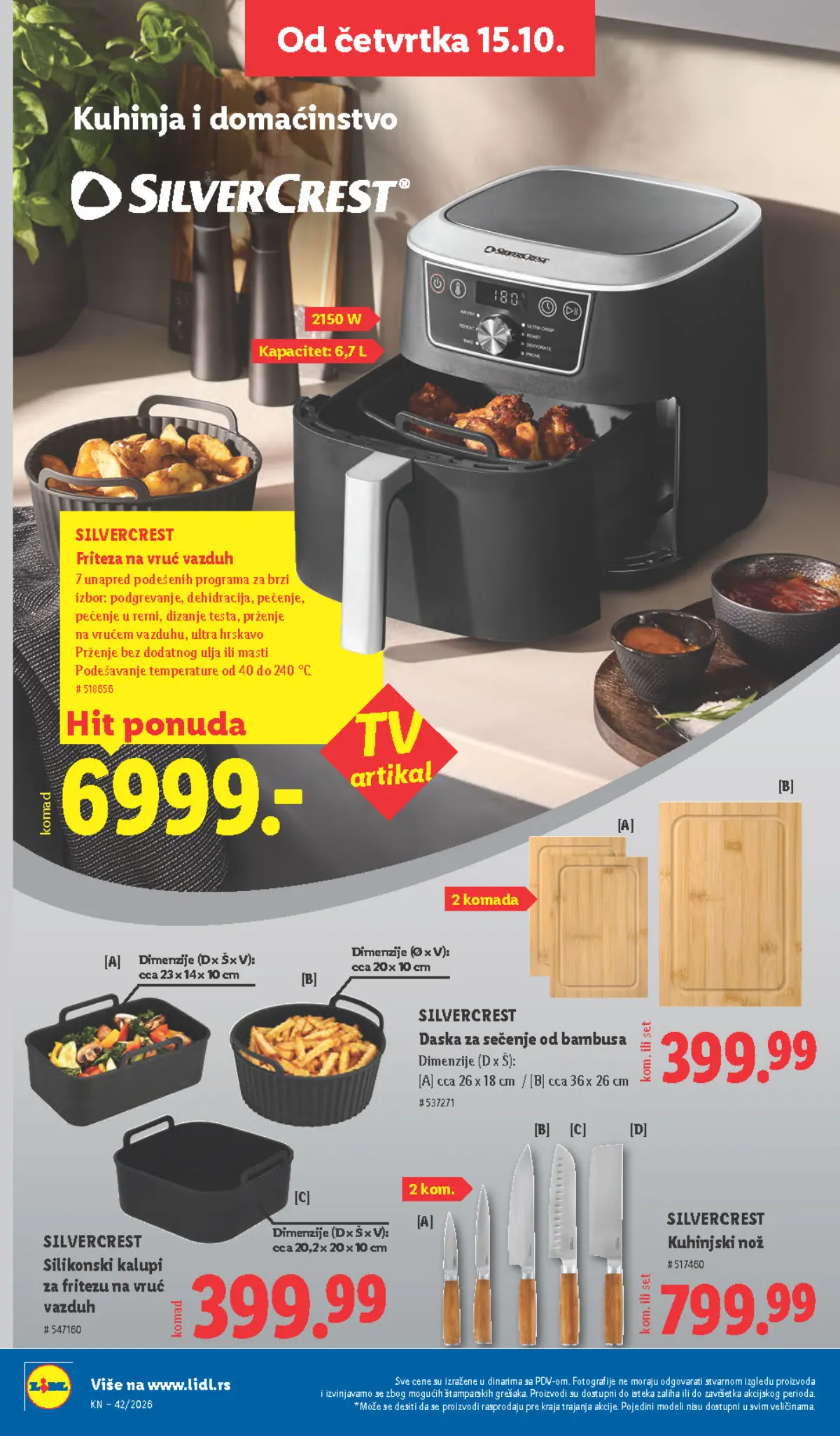 Lidl katalog akcija strana 78 – važi od 15.10. do 21.10.2026.