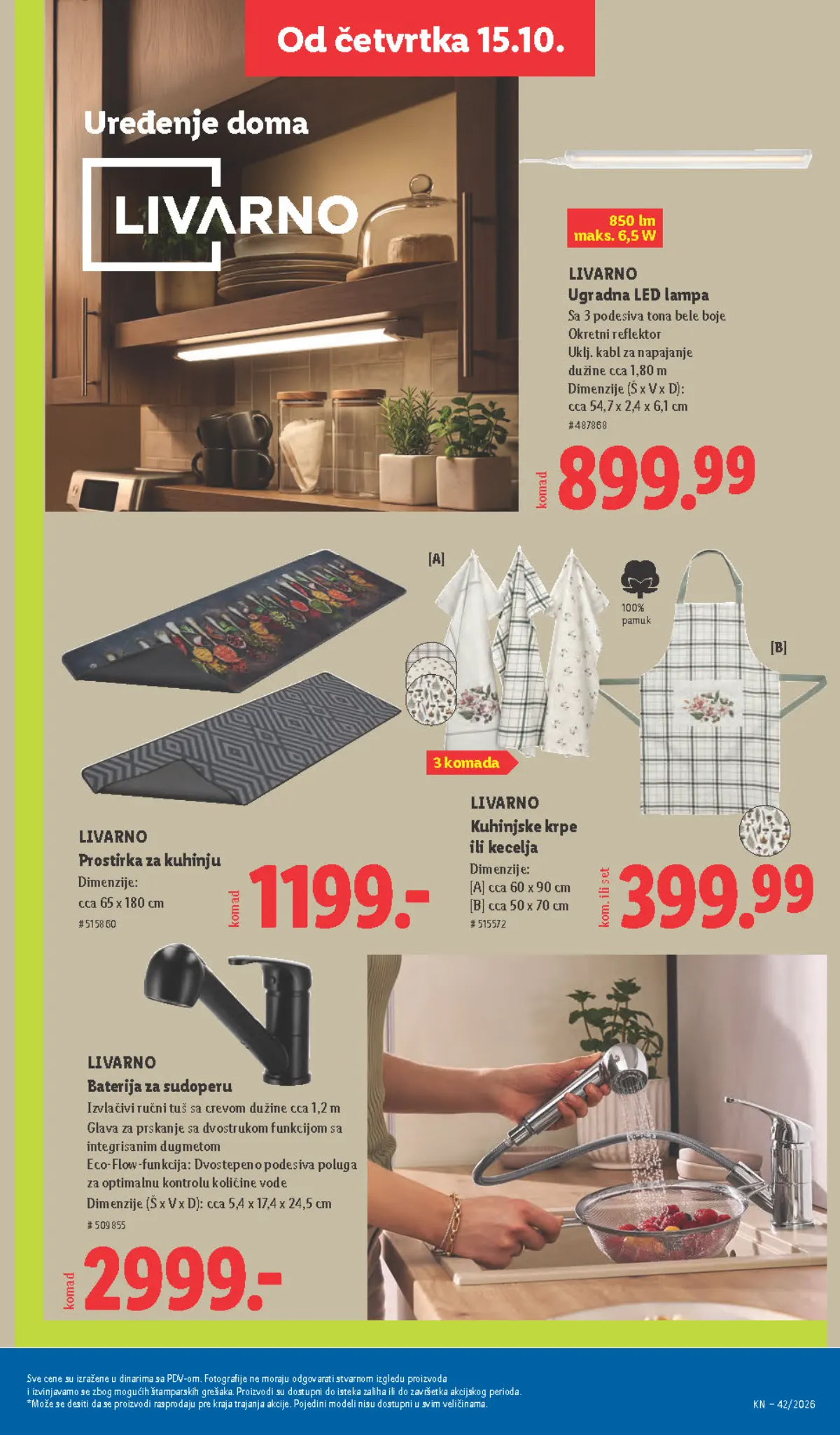 Lidl katalog akcija strana 81 – važi od 15.10. do 21.10.2026.
