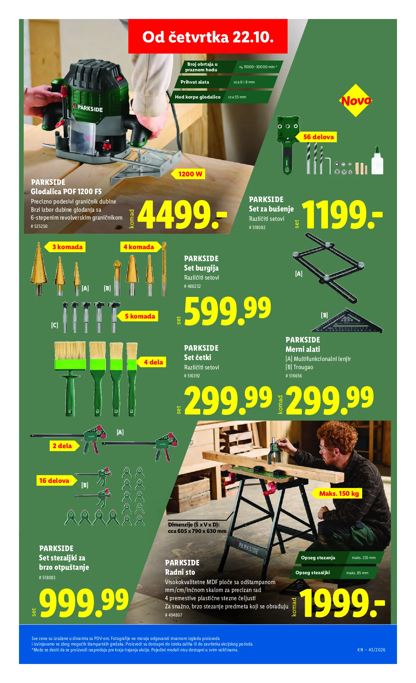Lidl katalog akcija strana 81 – važi od 22.10. do 28.10.2026.