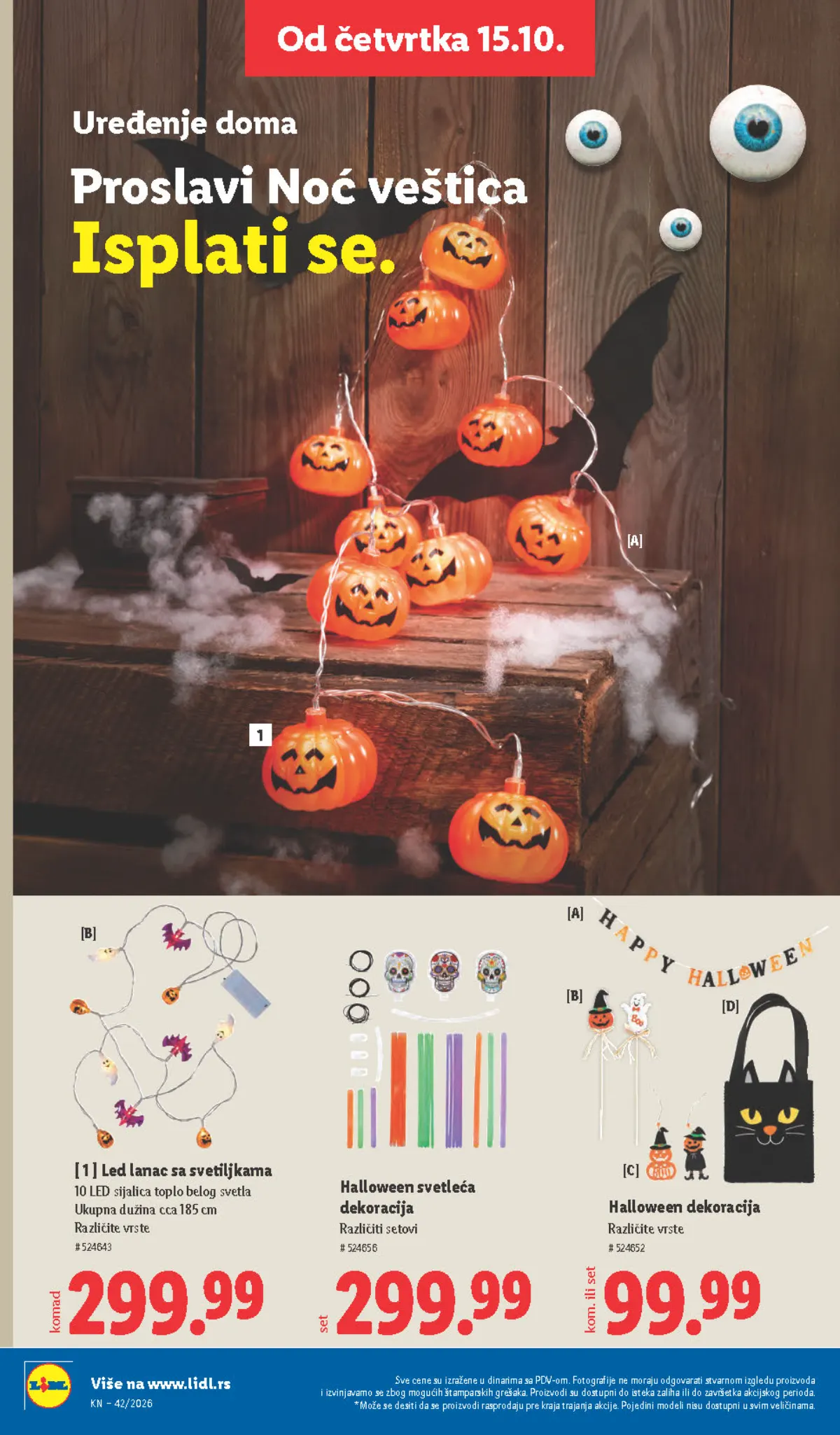 Lidl katalog akcija strana 82 – važi od 15.10. do 21.10.2026.