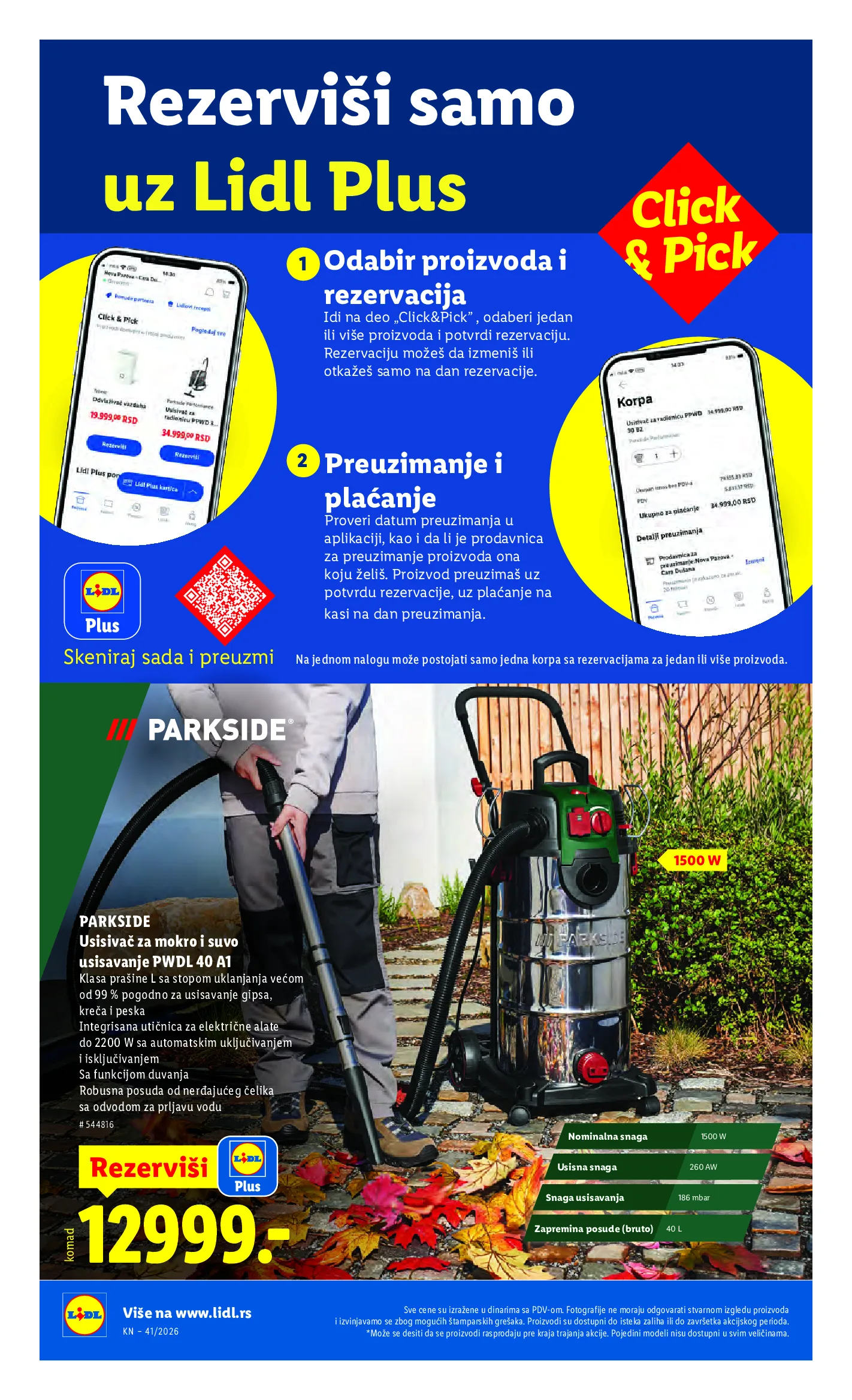 Lidl katalog akcija strana 84 – važi od 8.10. do 14.10.2026.