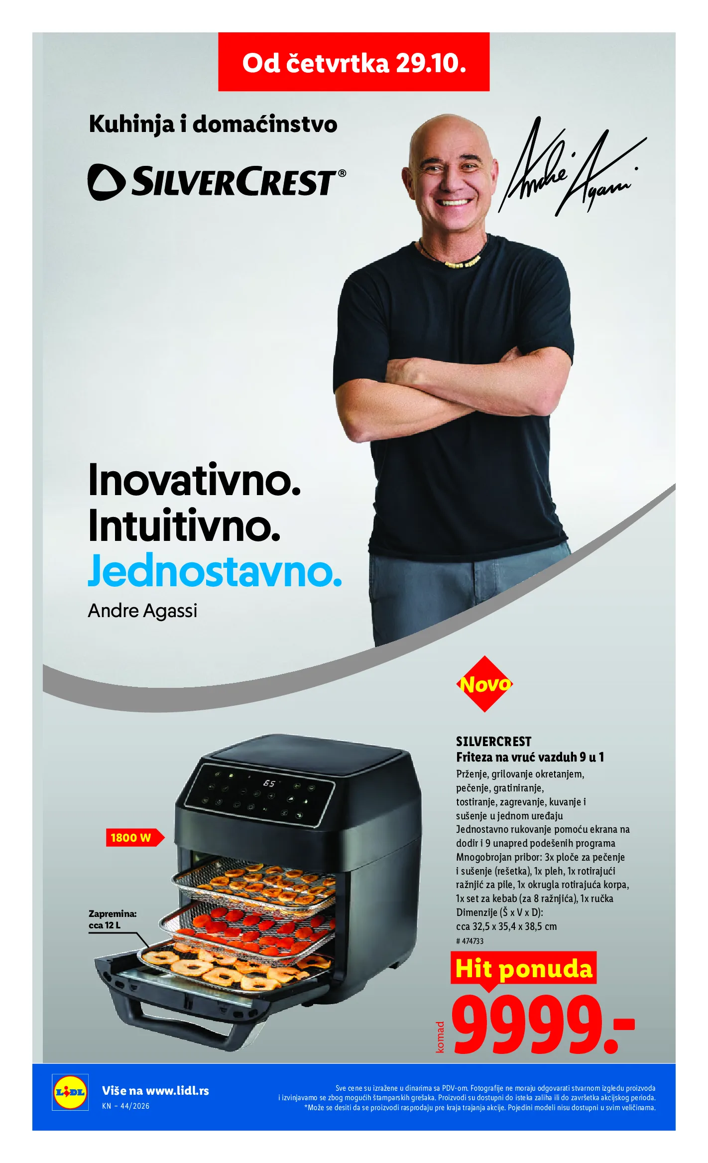 Lidl katalog akcija strana 84 – važi od 29.10. do 4.11.2026.