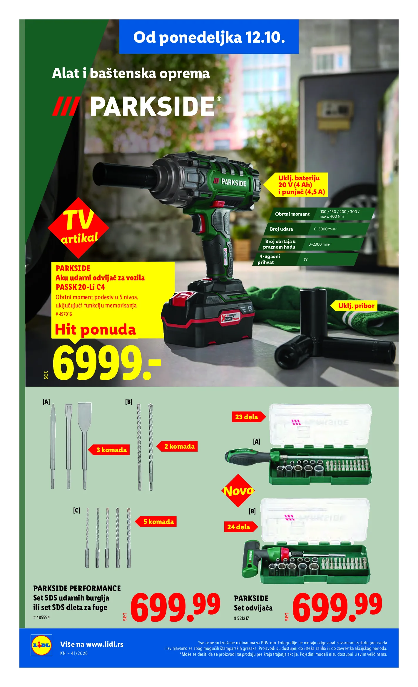 Lidl katalog akcija strana 88 – važi od 8.10. do 14.10.2026.