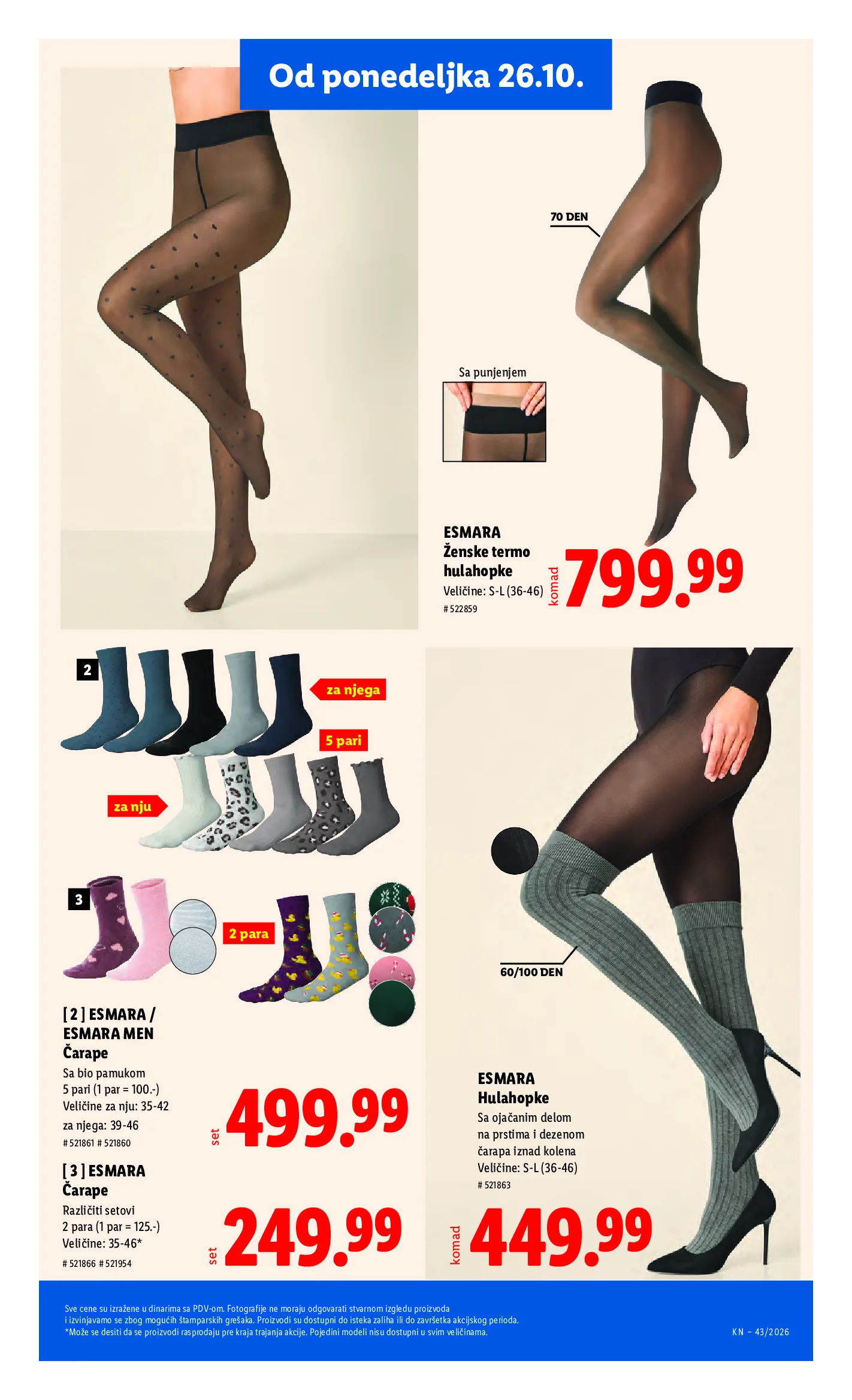 Lidl katalog akcija strana 89 – važi od 22.10. do 28.10.2026.