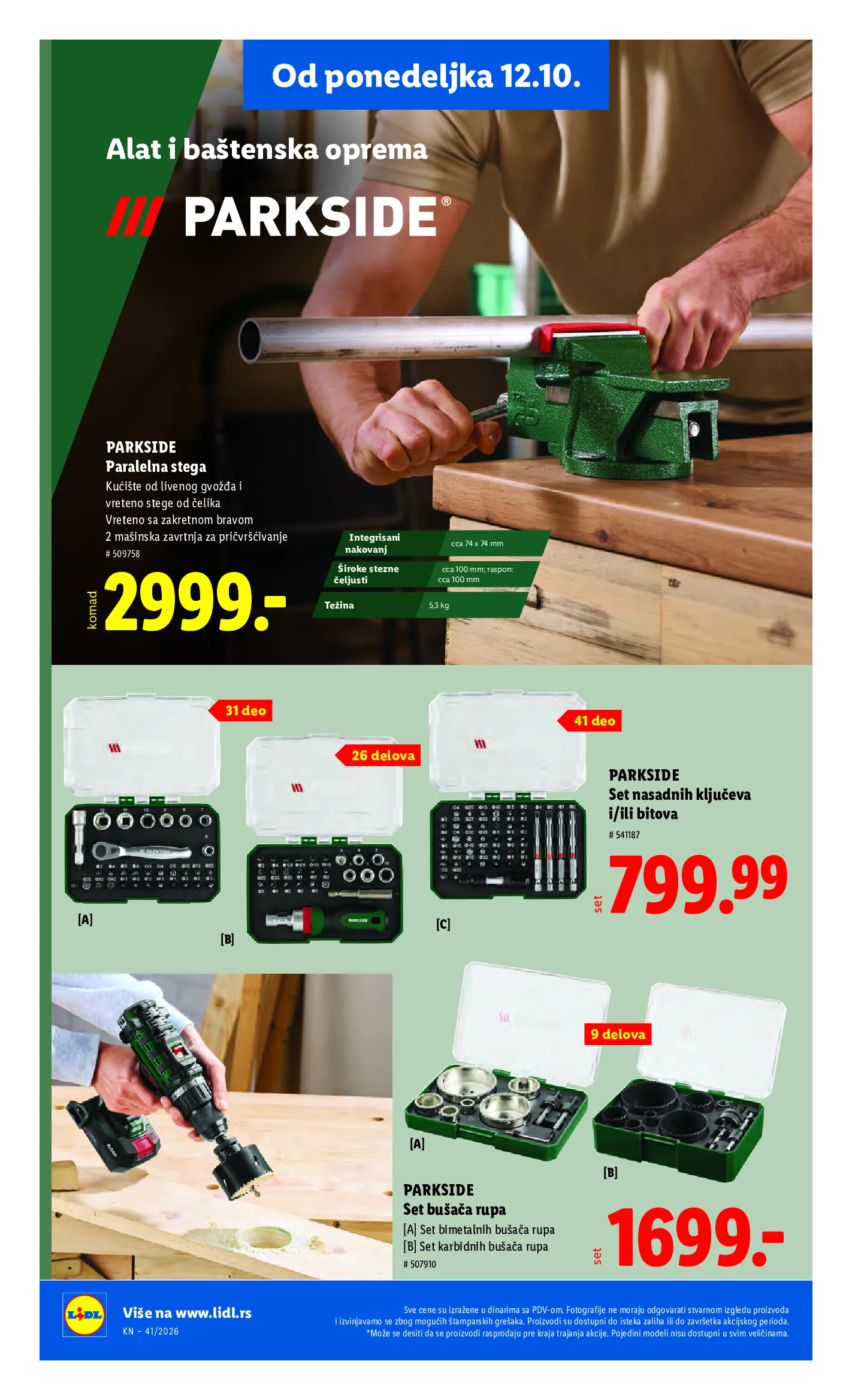 Lidl katalog akcija strana 92 – važi od 8.10. do 14.10.2026.