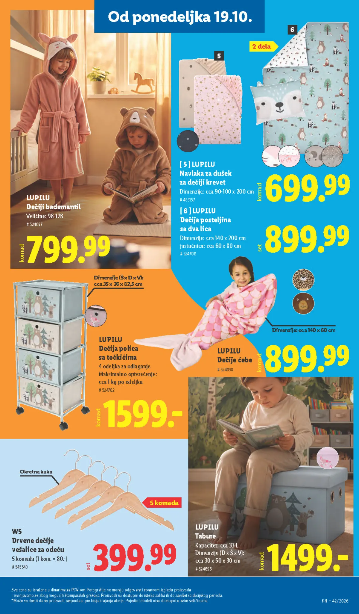 Lidl katalog akcija strana 95 – važi od 15.10. do 21.10.2026.