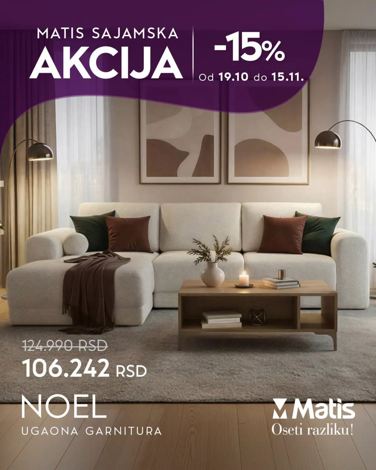 Matis katalog akcija strana 2 – važi od 19.10. do 15.11.2026.
